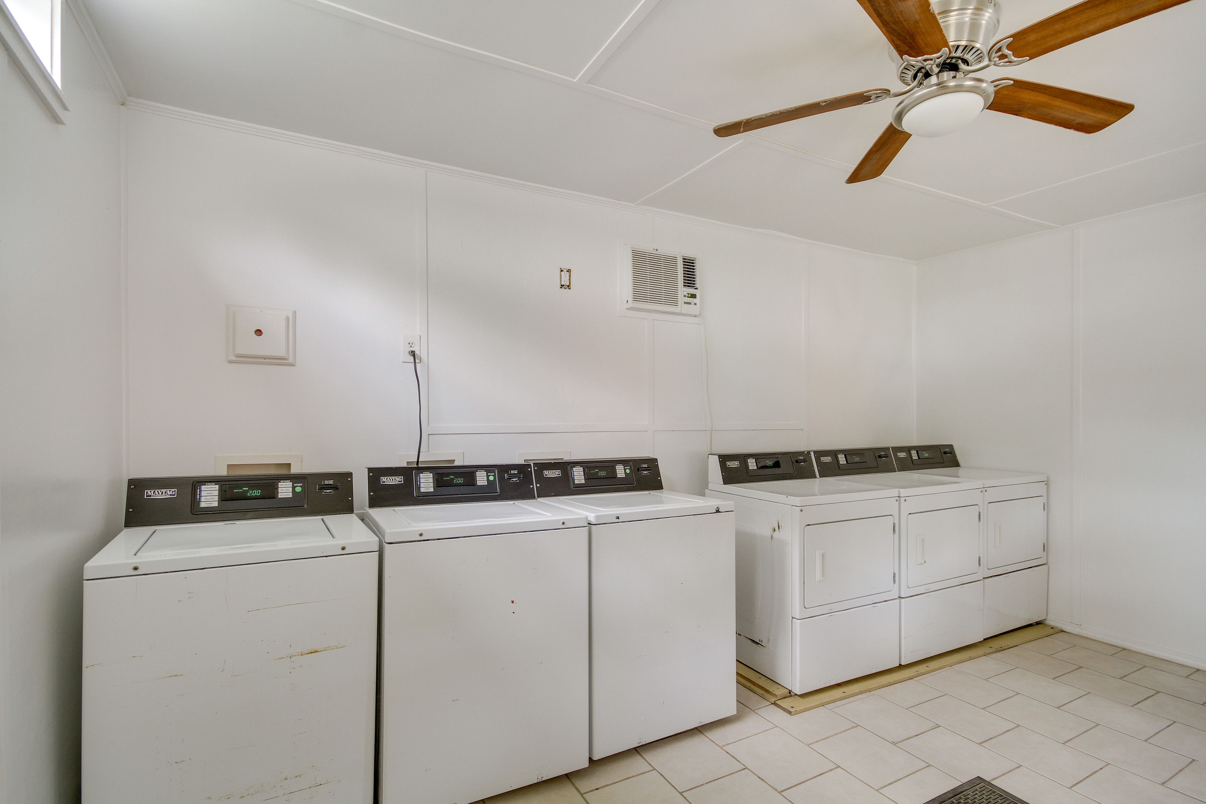 Shared Coin Laundry Room