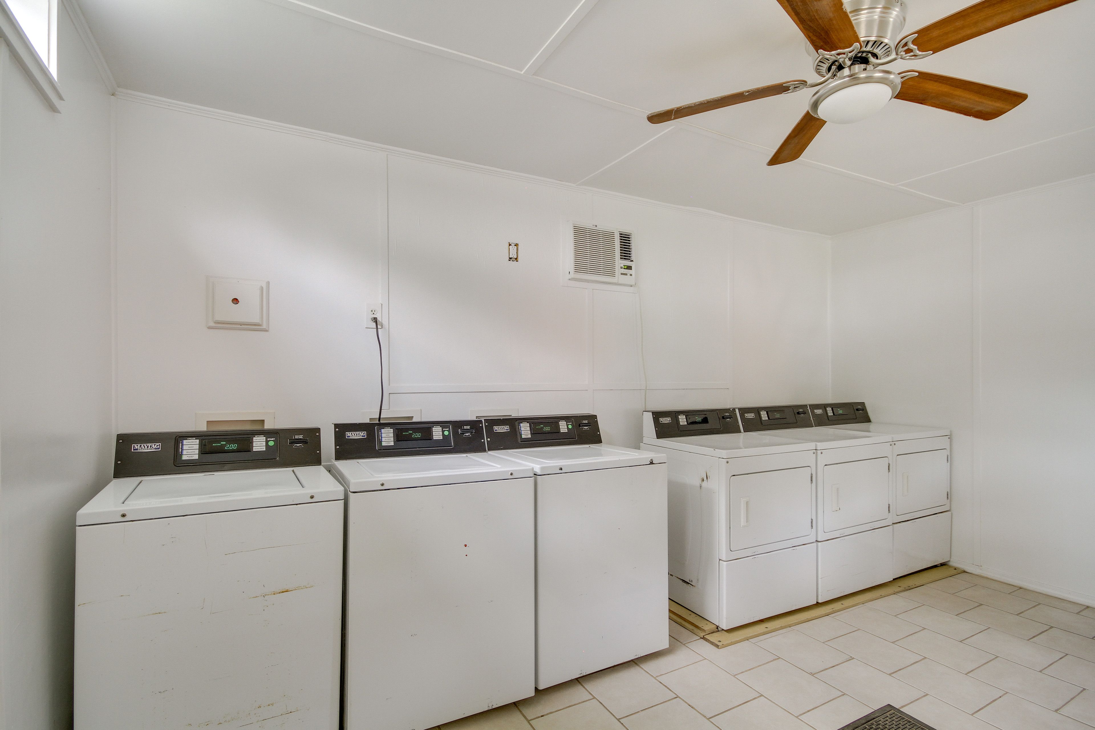 Shared Coin Laundry Room