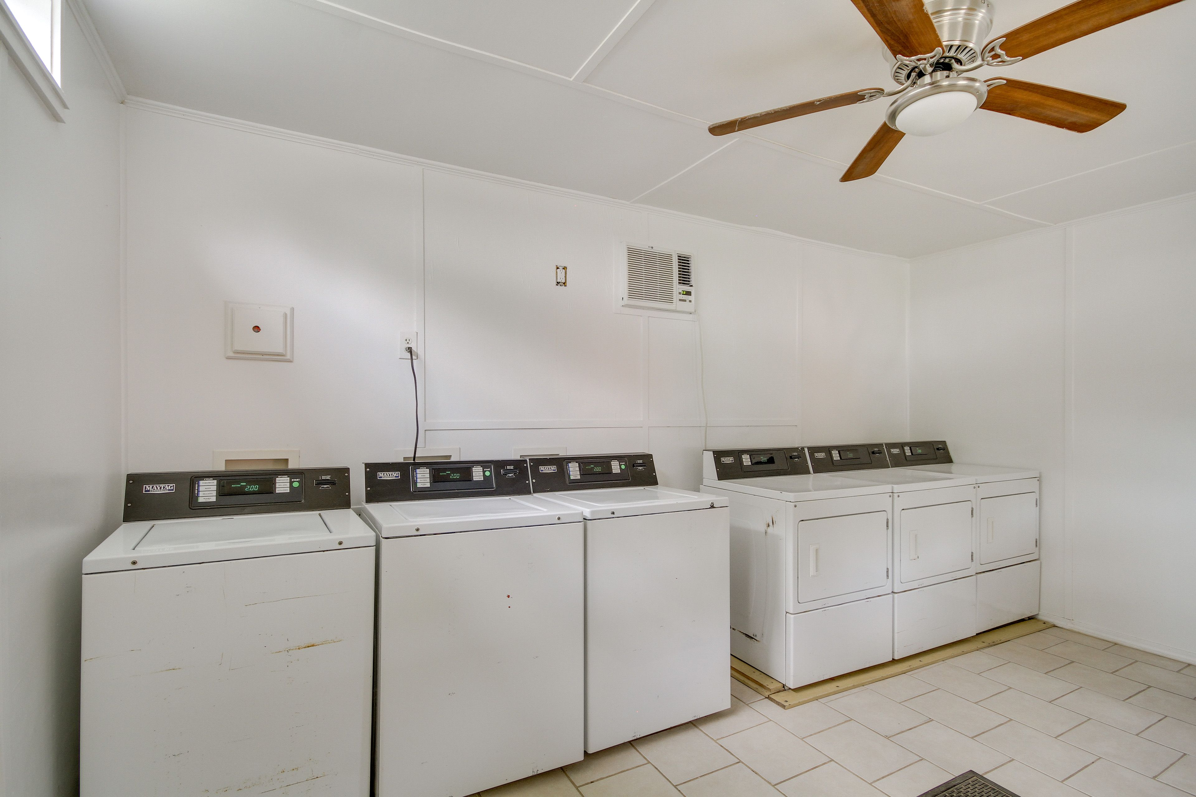 Shared Coin Laundry Room