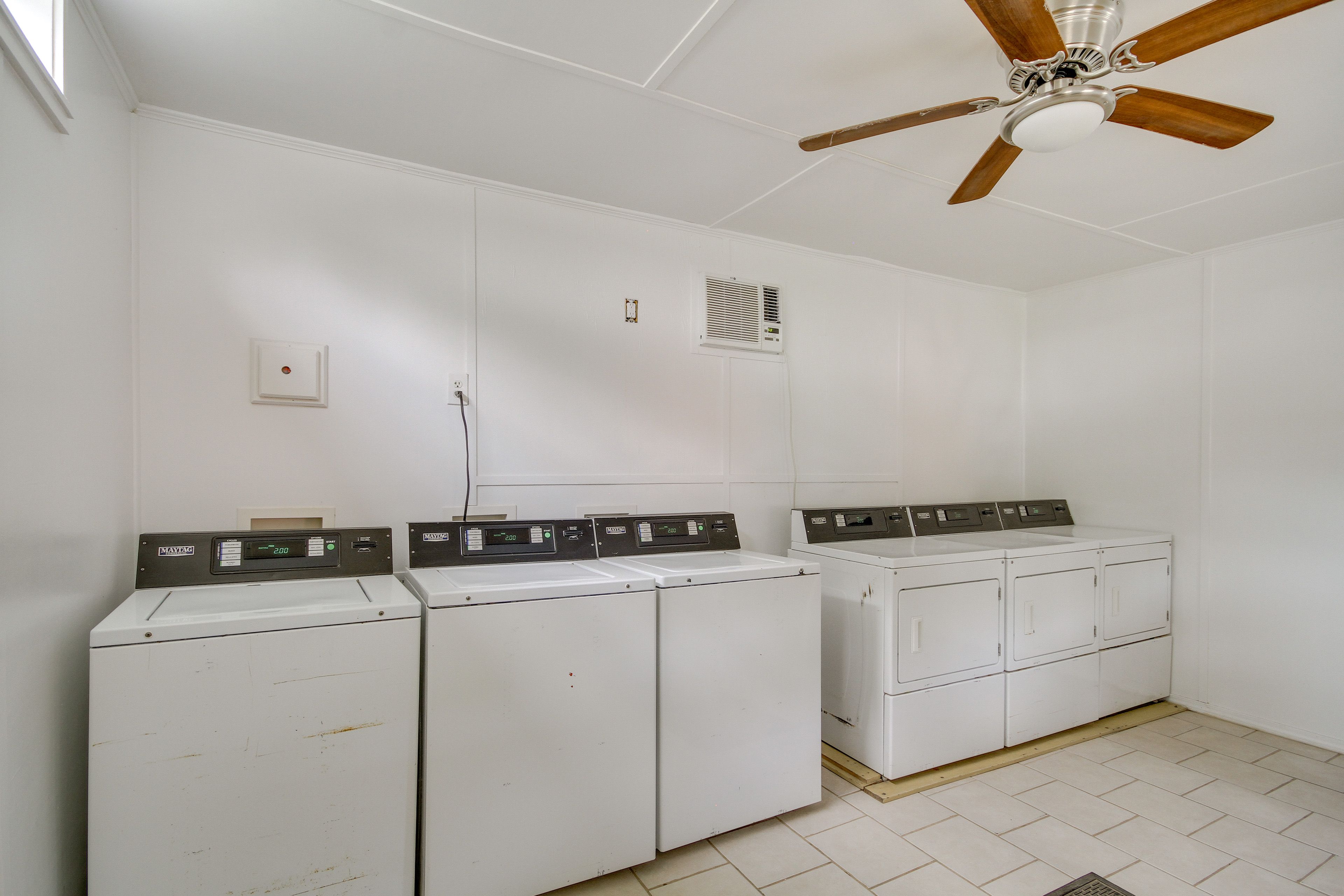 Shared Coin Laundry Room