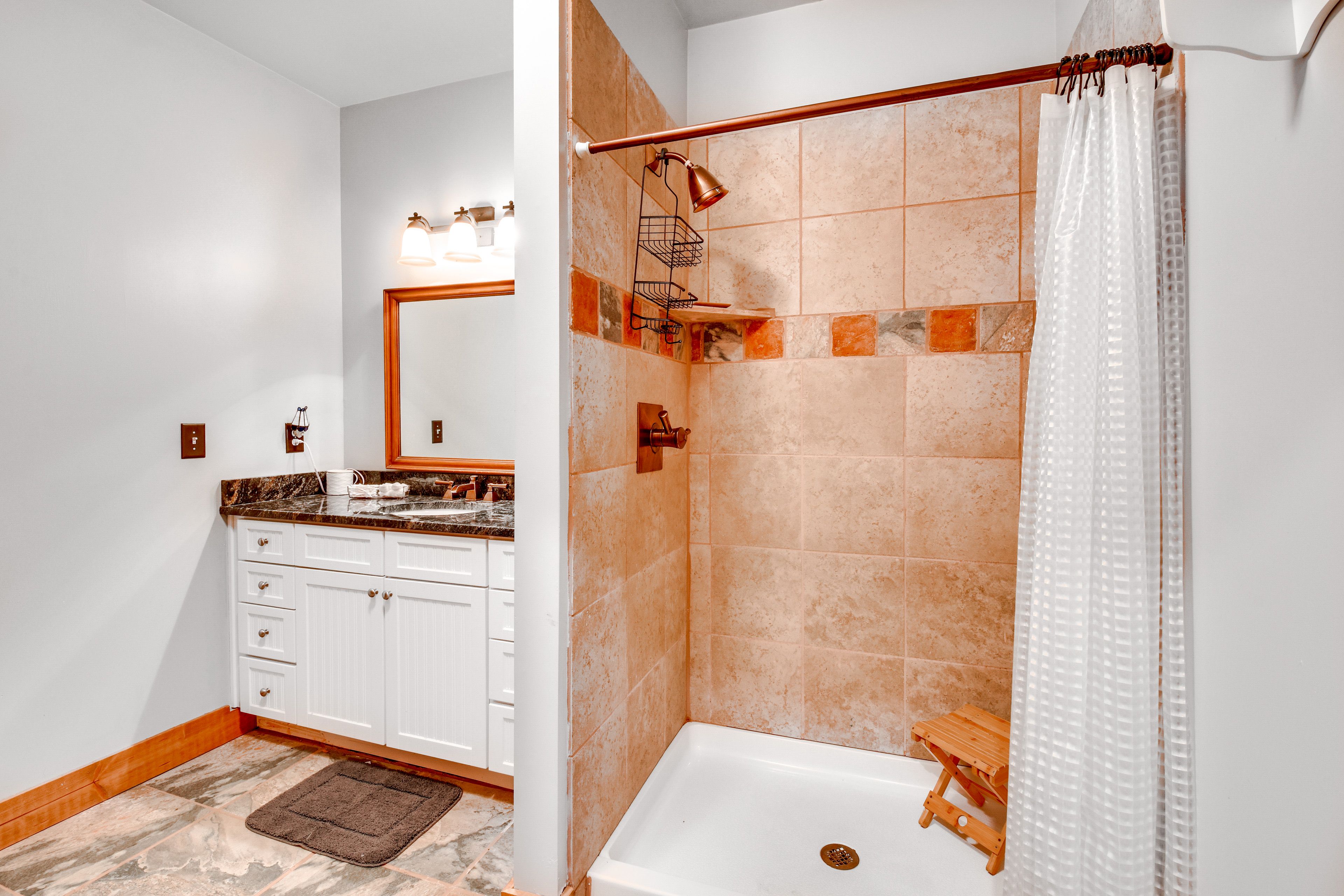 Full Bathroom | Basement | Walk-In Shower