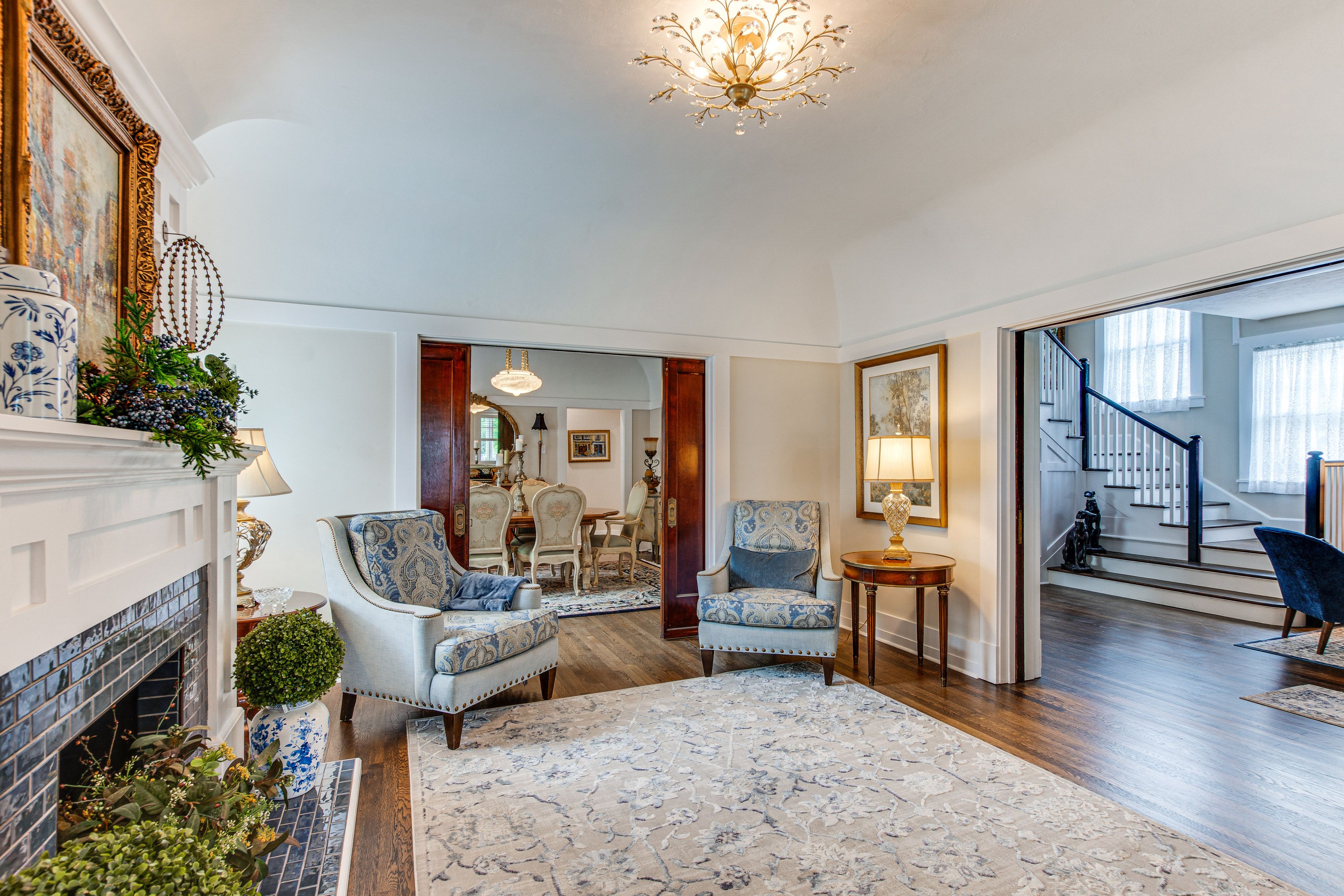 Living Room | Fireplace | Main Level