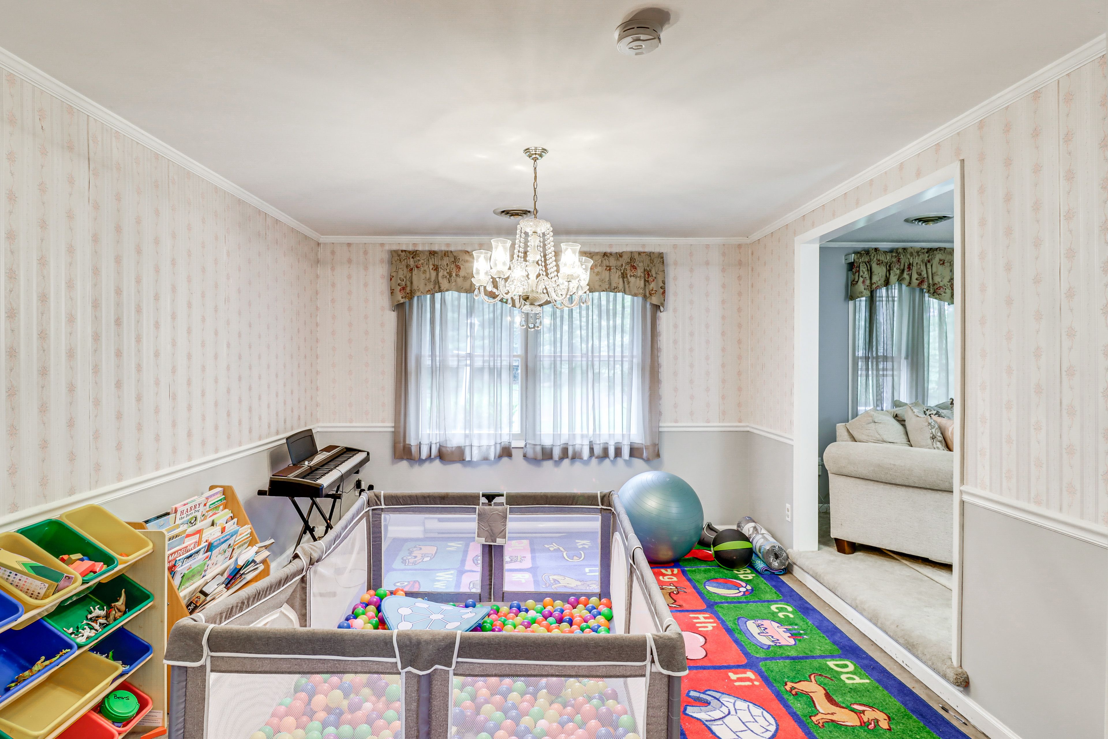 Playroom | Electric Piano | Ball Pit | Children's Toys