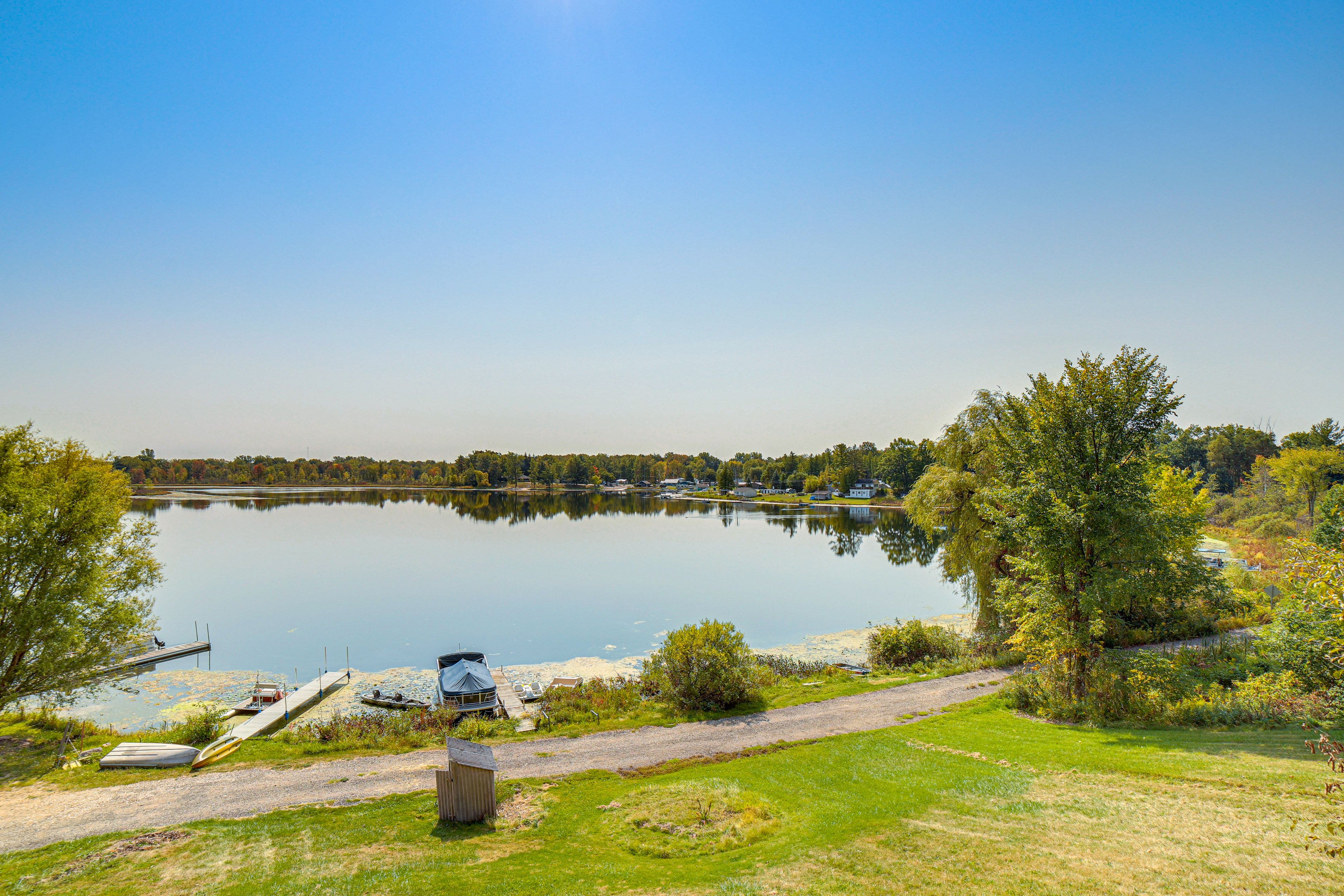Cottage Exterior | First Lake Views & Access