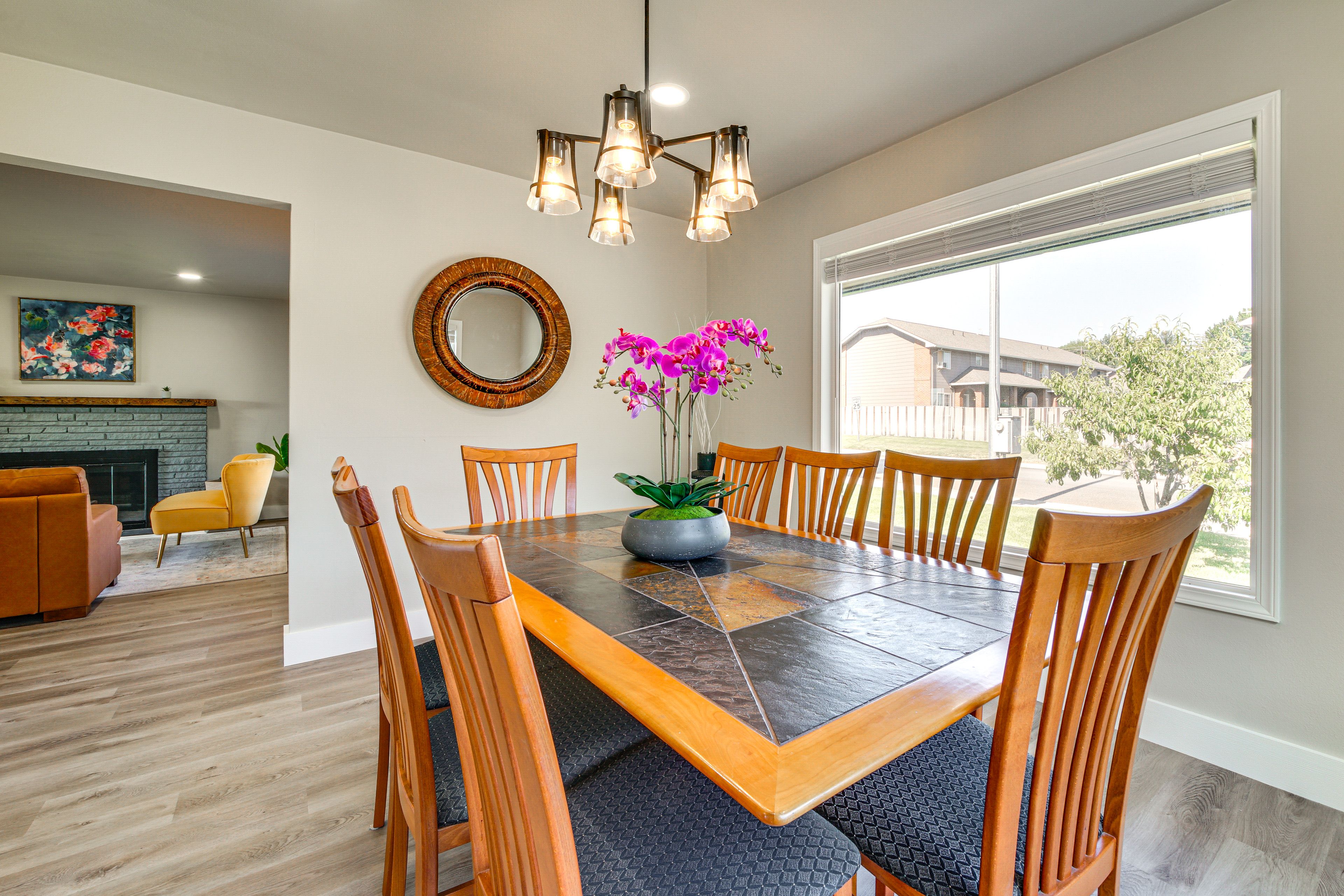 Dining Area | Dishware & Flatware | Main Level