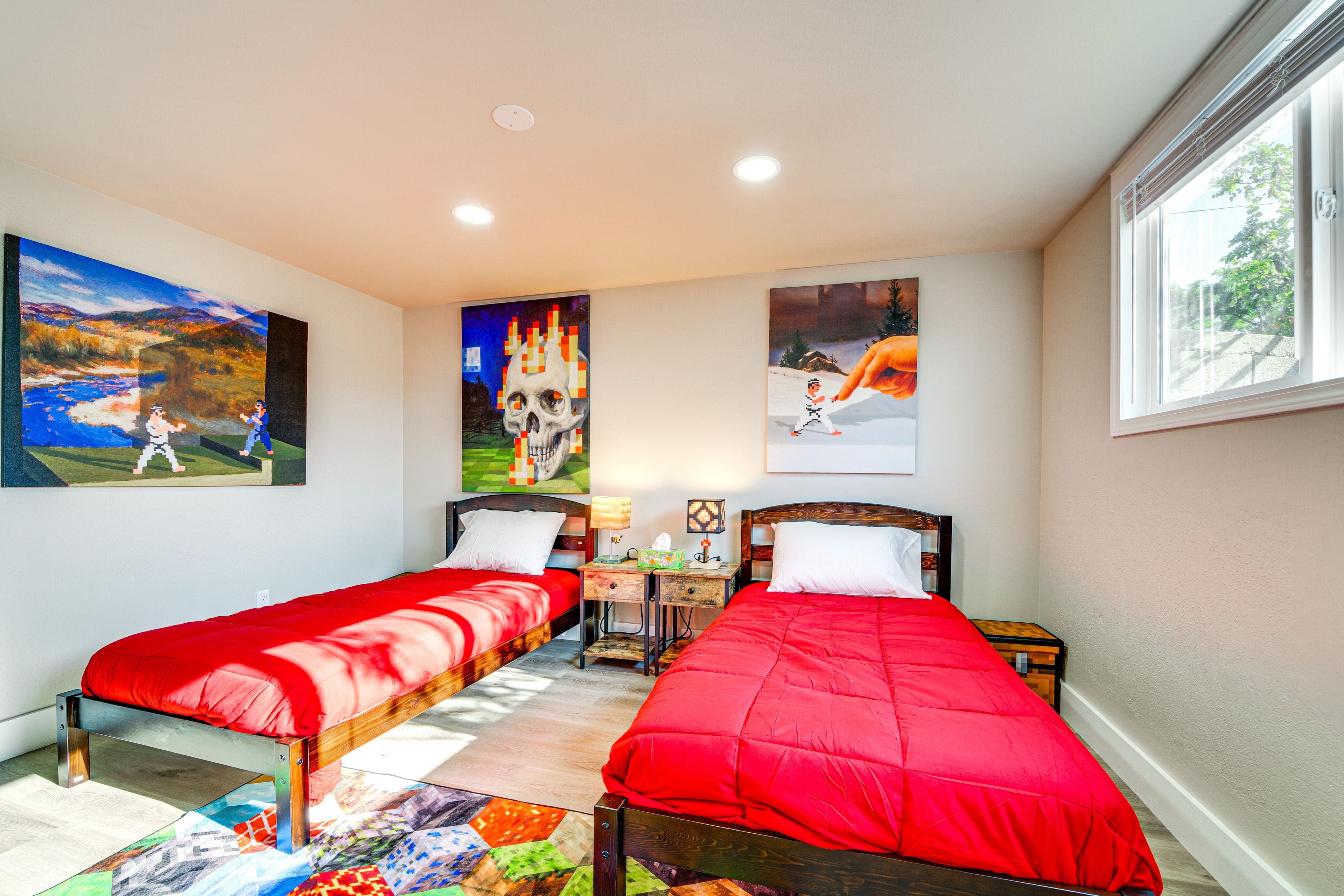 Bedroom 3 | 2 Twin Beds | Lower Level