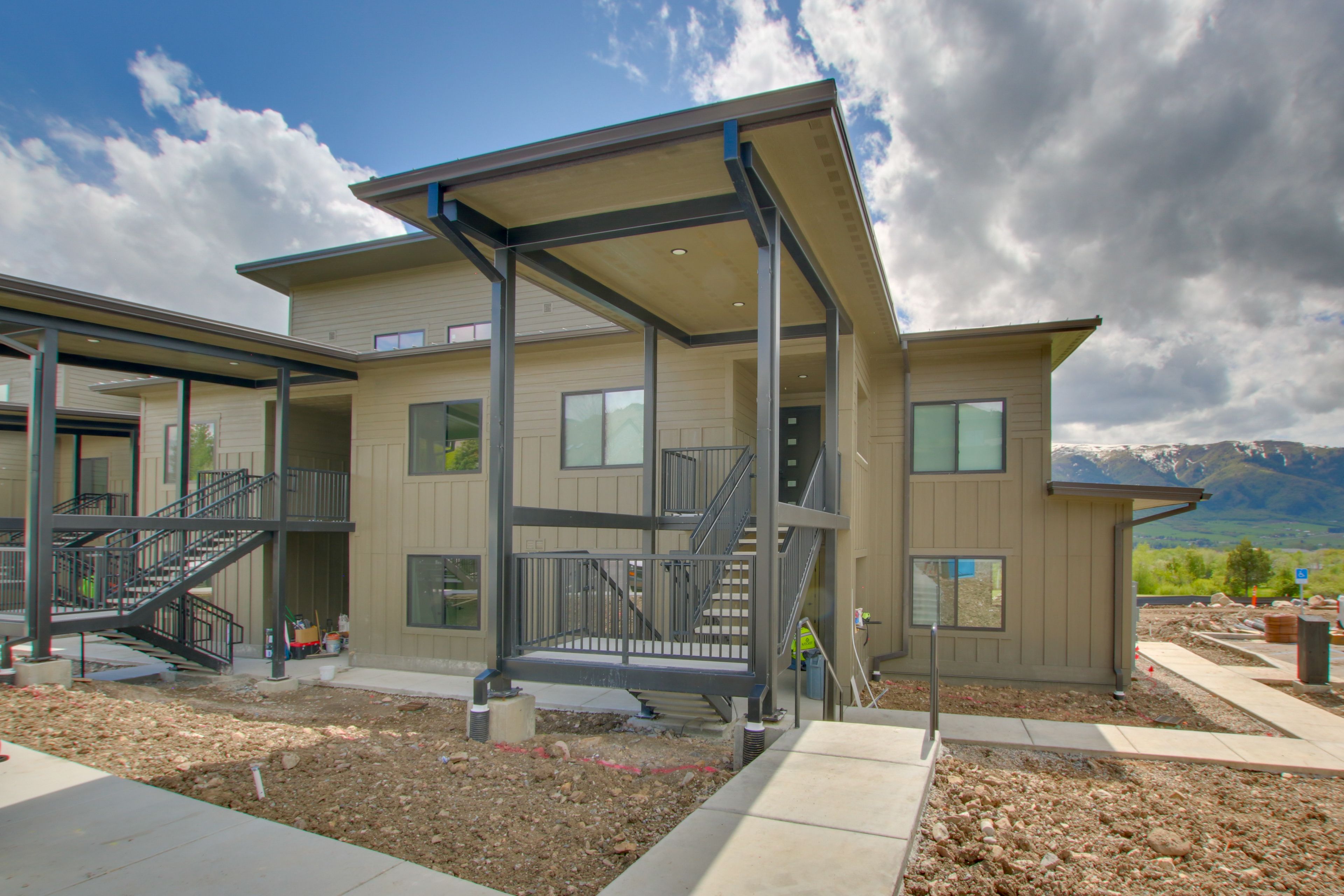Building Exterior | Open Community Parking Lot (2 Vehicles)
