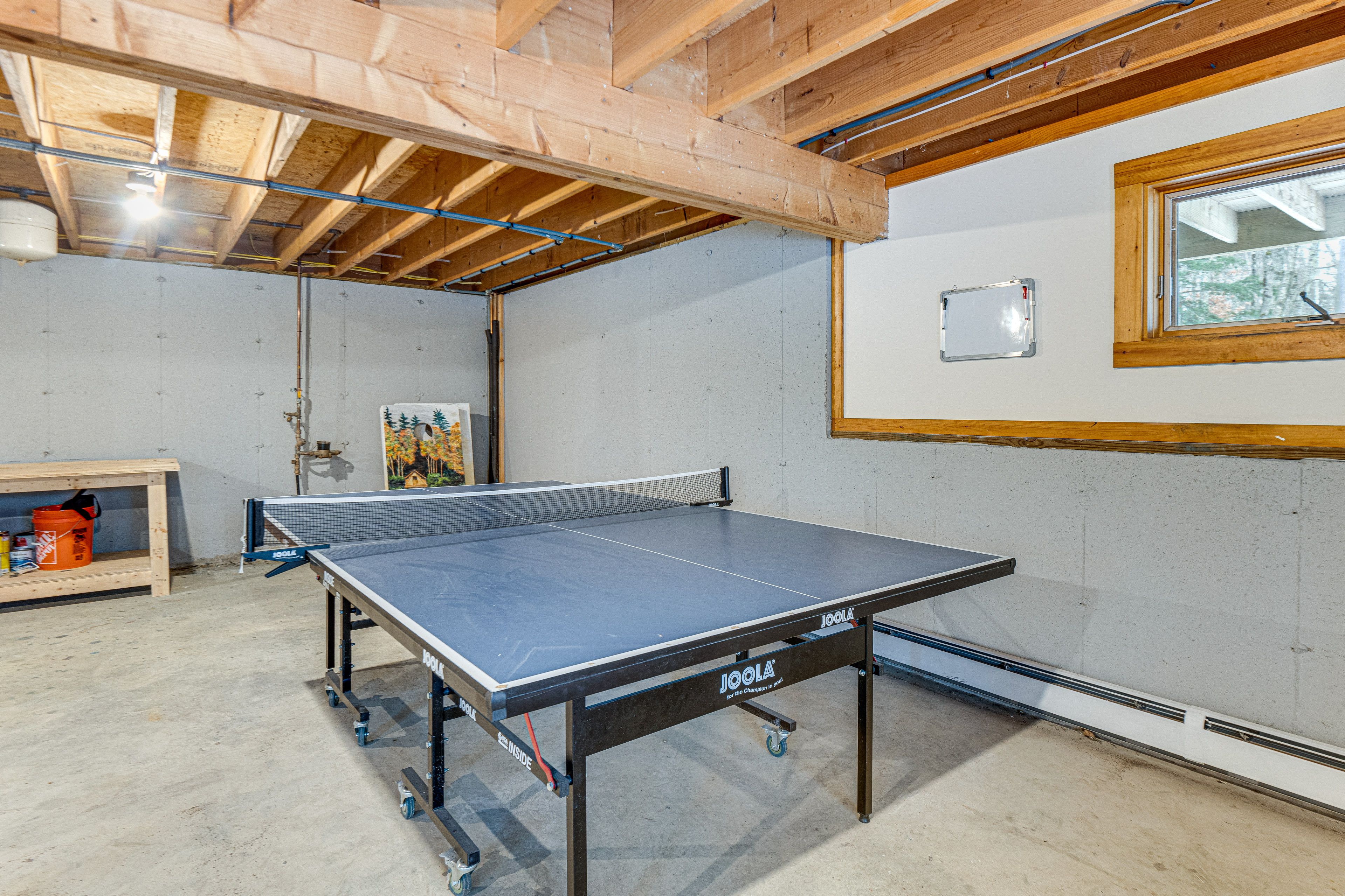 Basement | Ping-Pong Table | Washer & Dryer | Lower Level