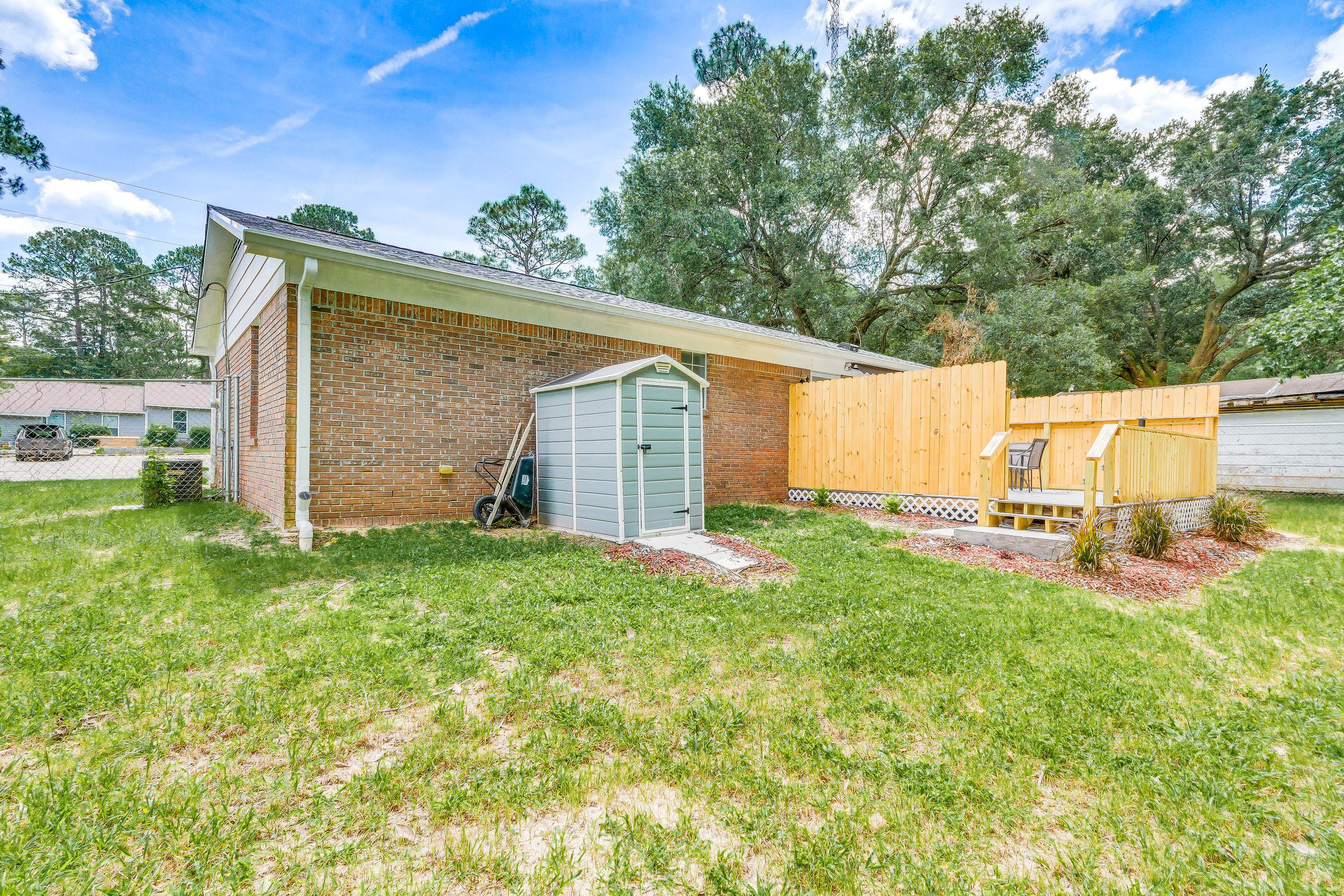 Fenced Yard