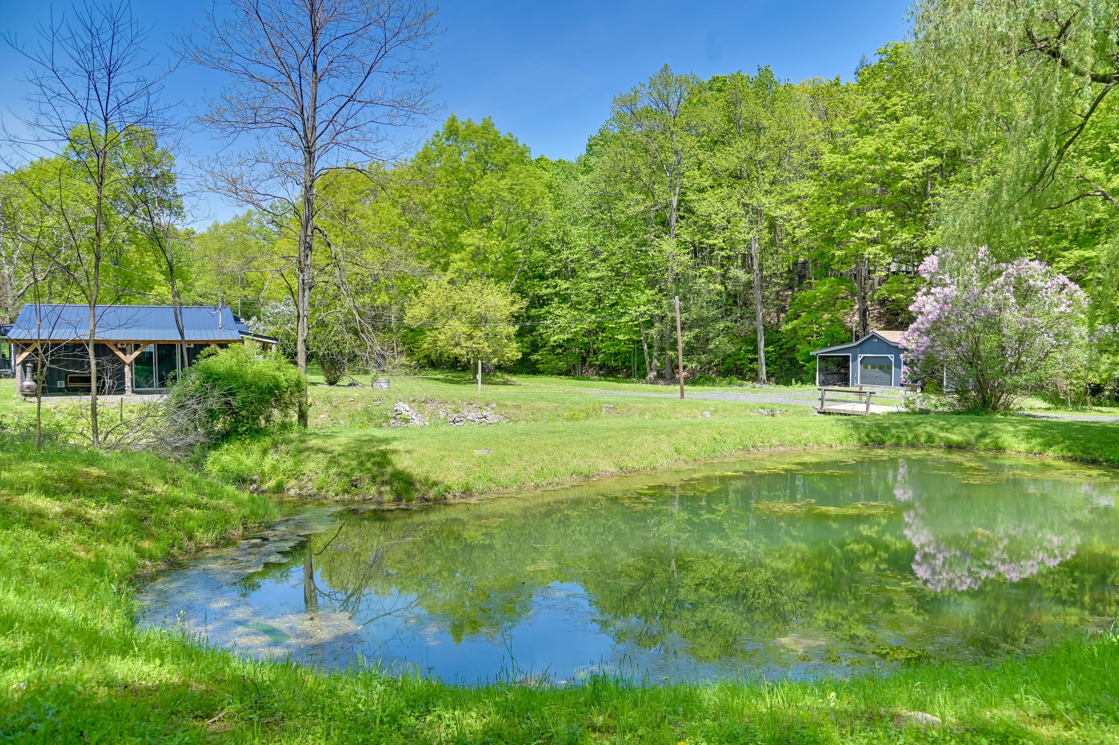 Shared Pond | On-Site Fishing