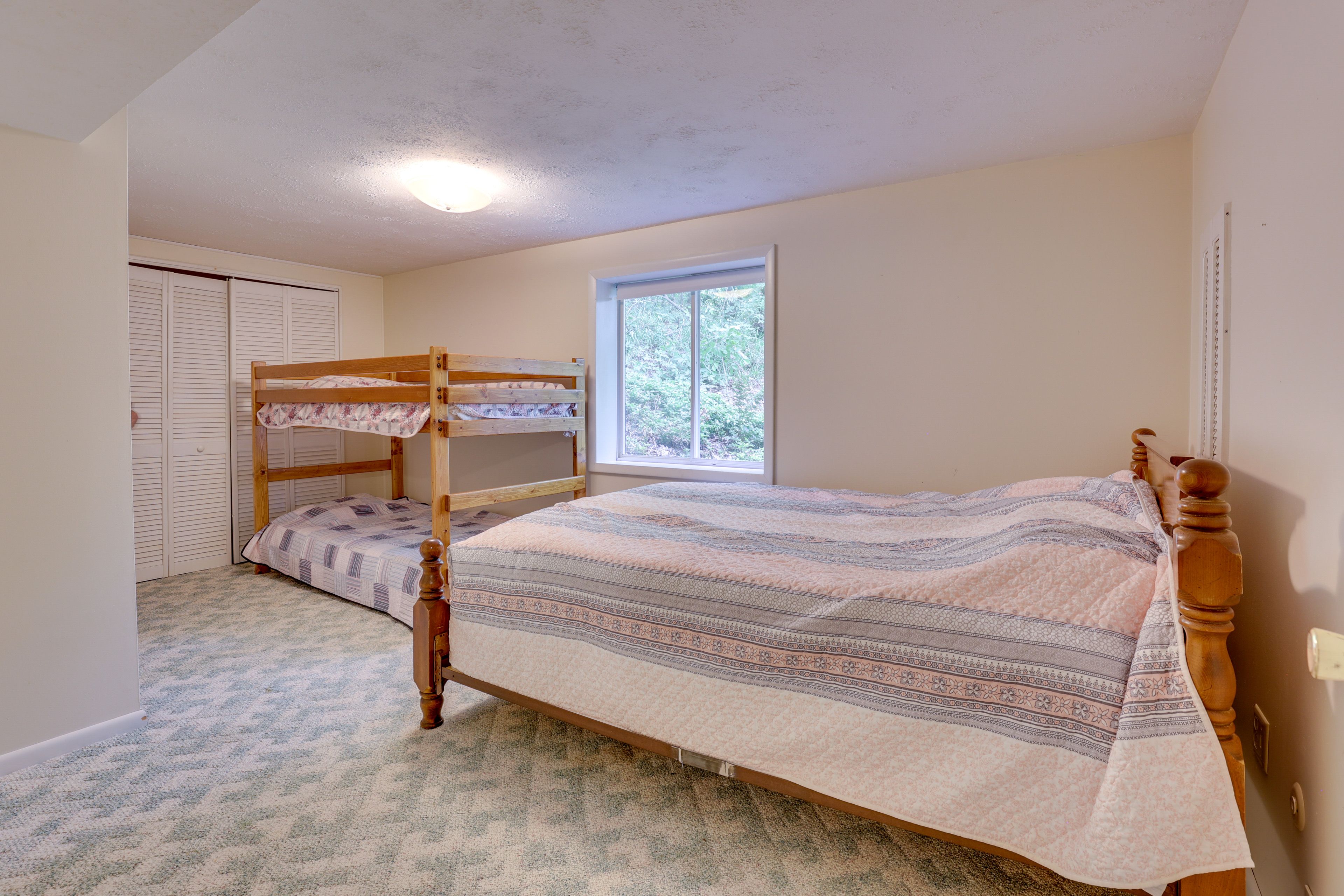 Bedroom 2 | Queen Bed | Twin Bunk Bed | Lower Level
