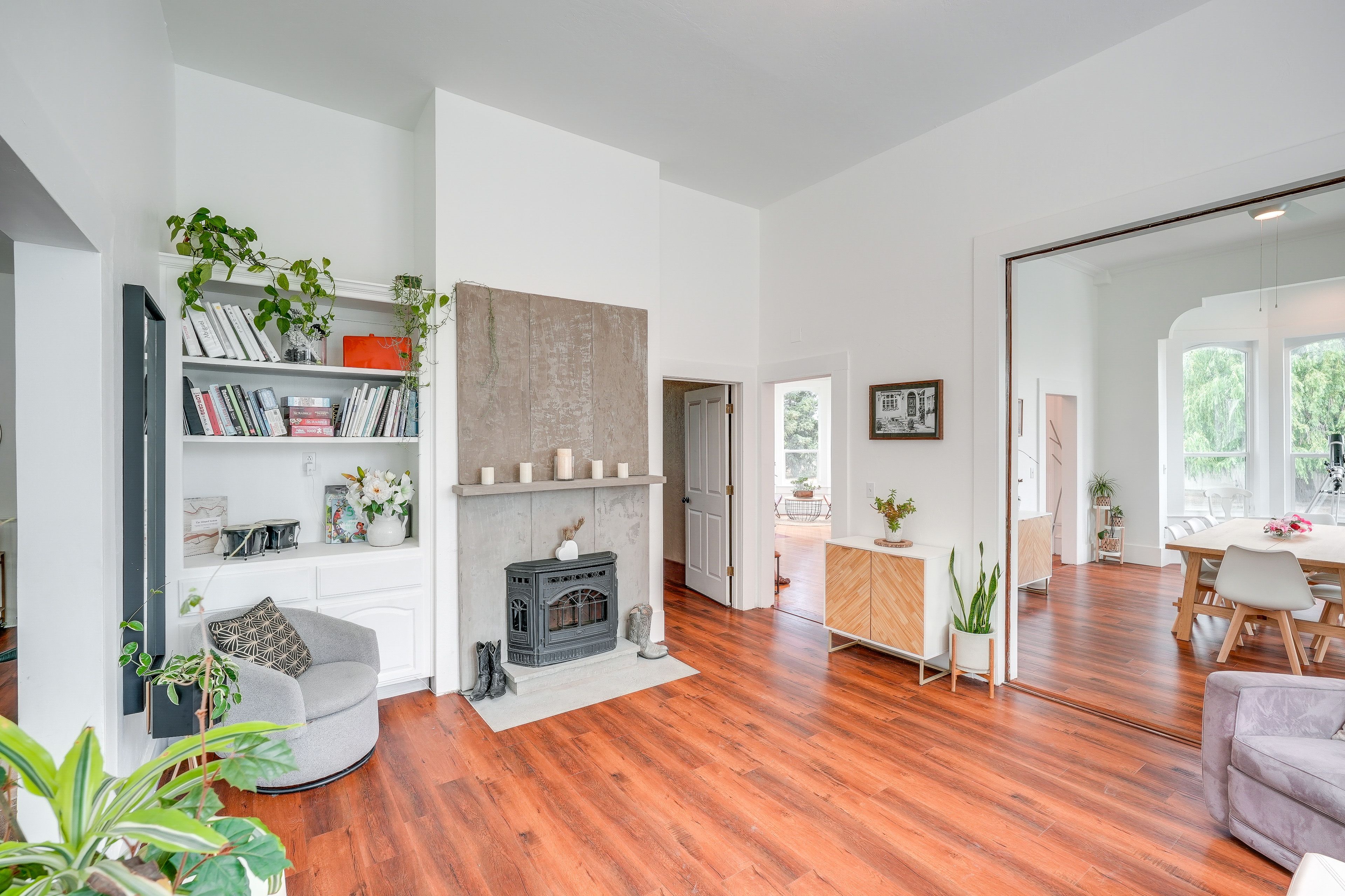 Sitting Room | 1st Floor | Wood-Burning Stove