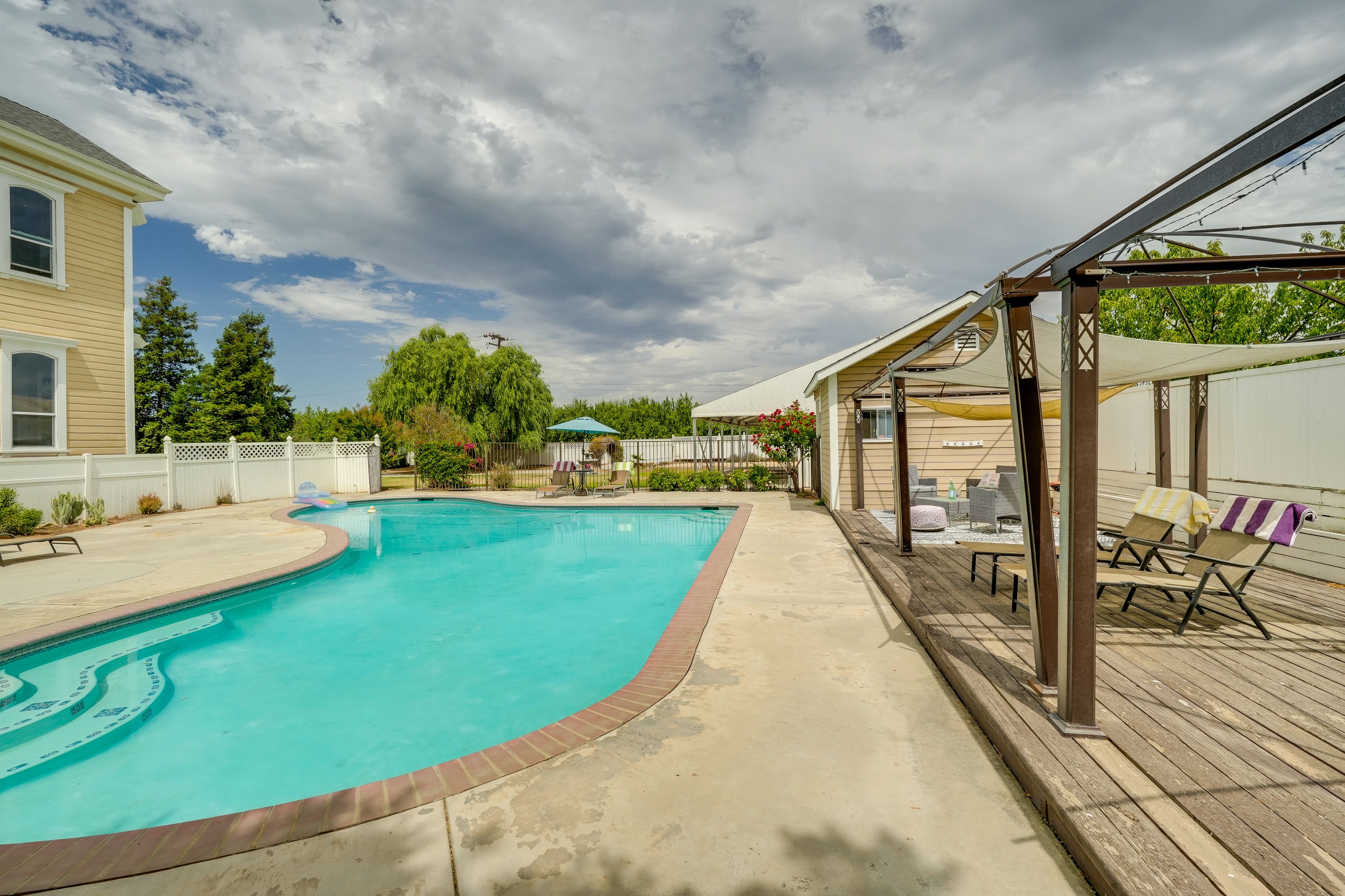 Pool Area | Hot Tub | Furnished Cabanas