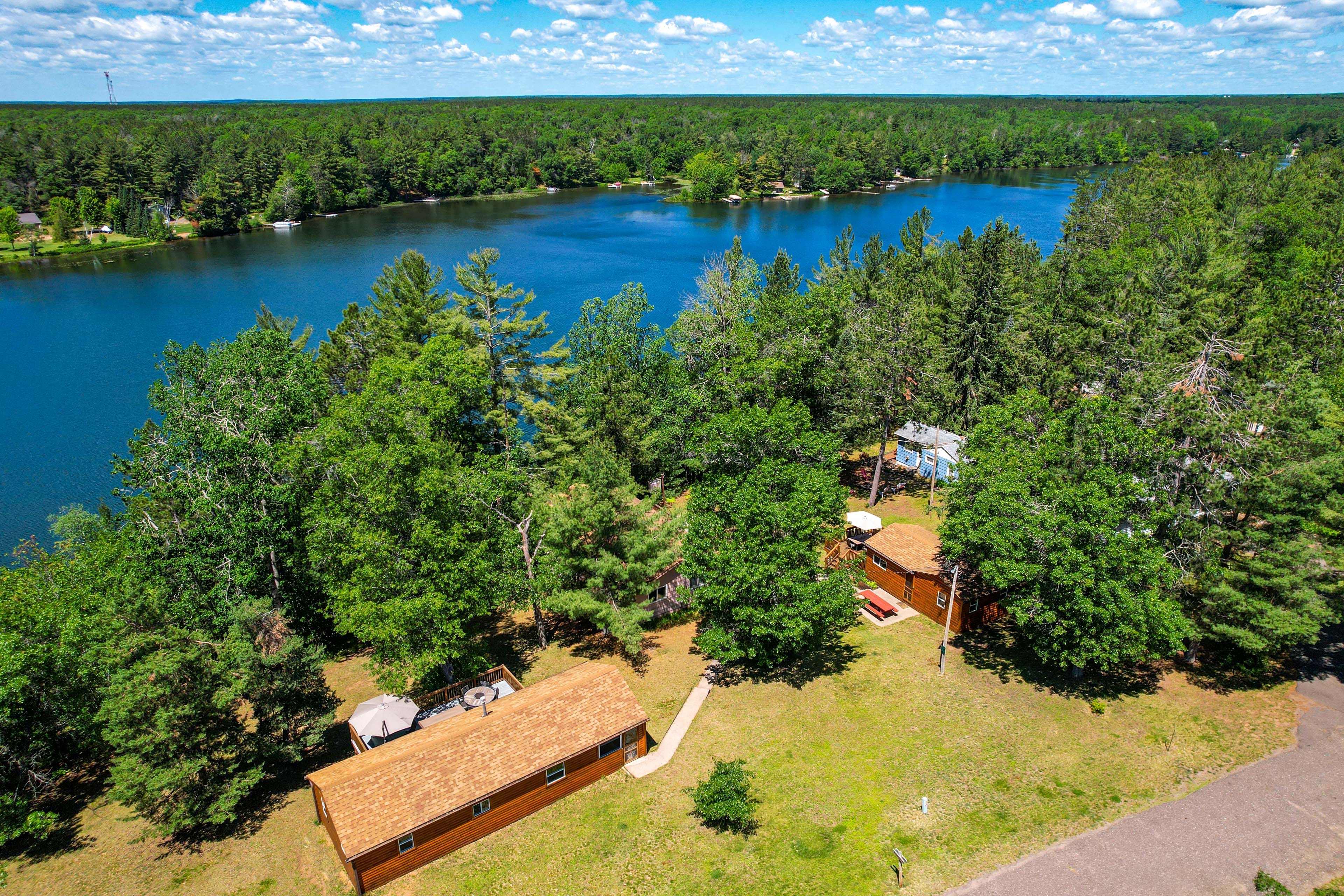 Aerial View of Property