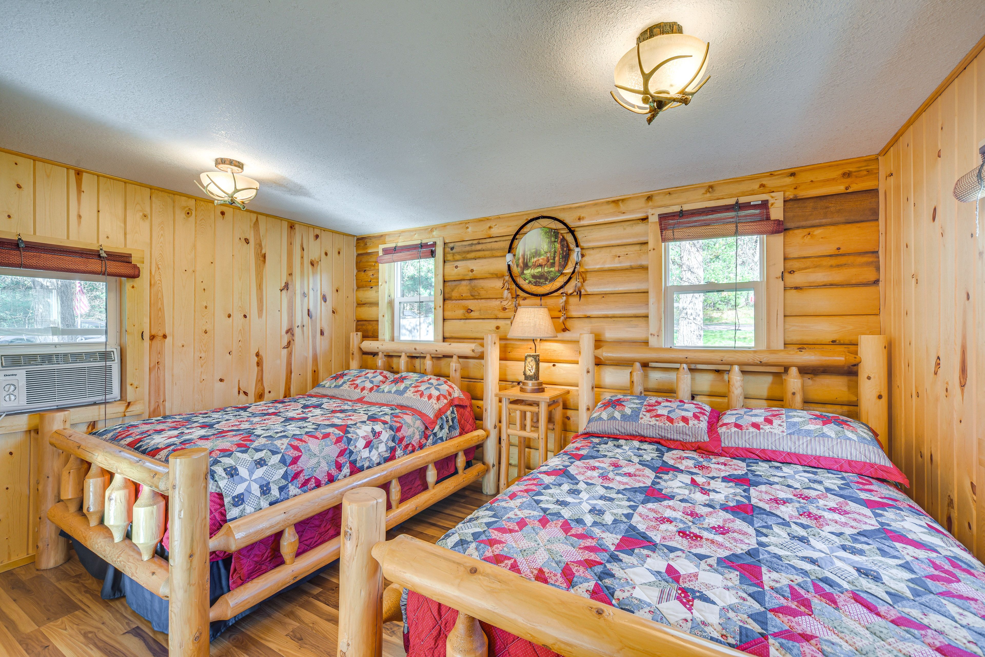Bedroom 3 (Detached Bunkhouse, Until Sep 30) | Window A/C Unit | Electric Heater