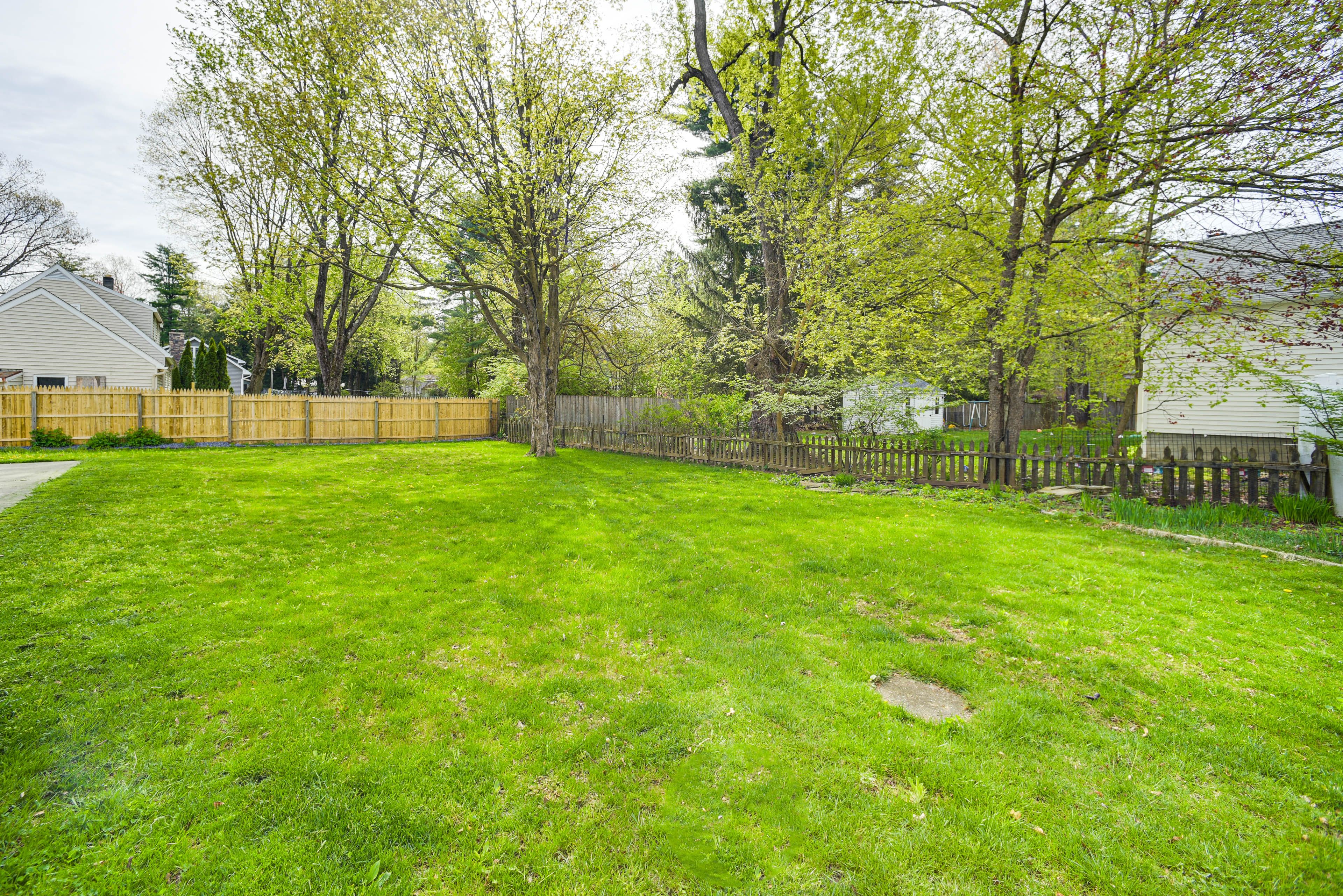 Fenced Backyard