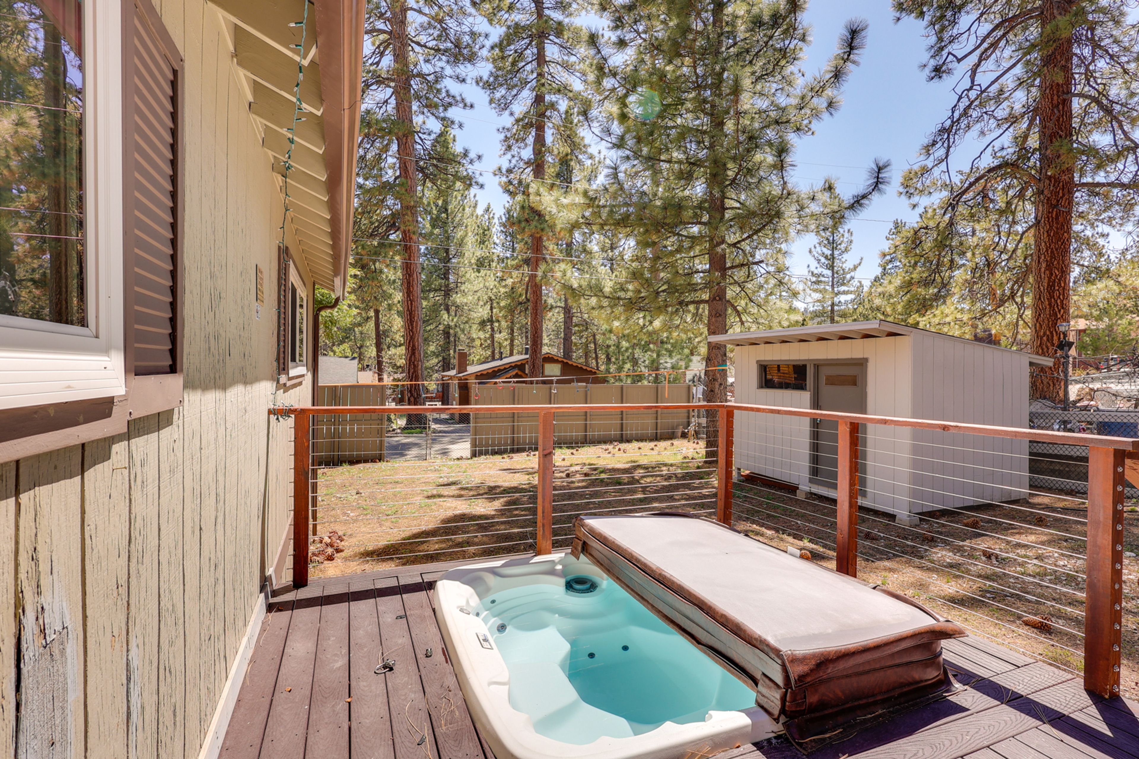 Private Hot Tub | Backyard | Children's Jungle Gym