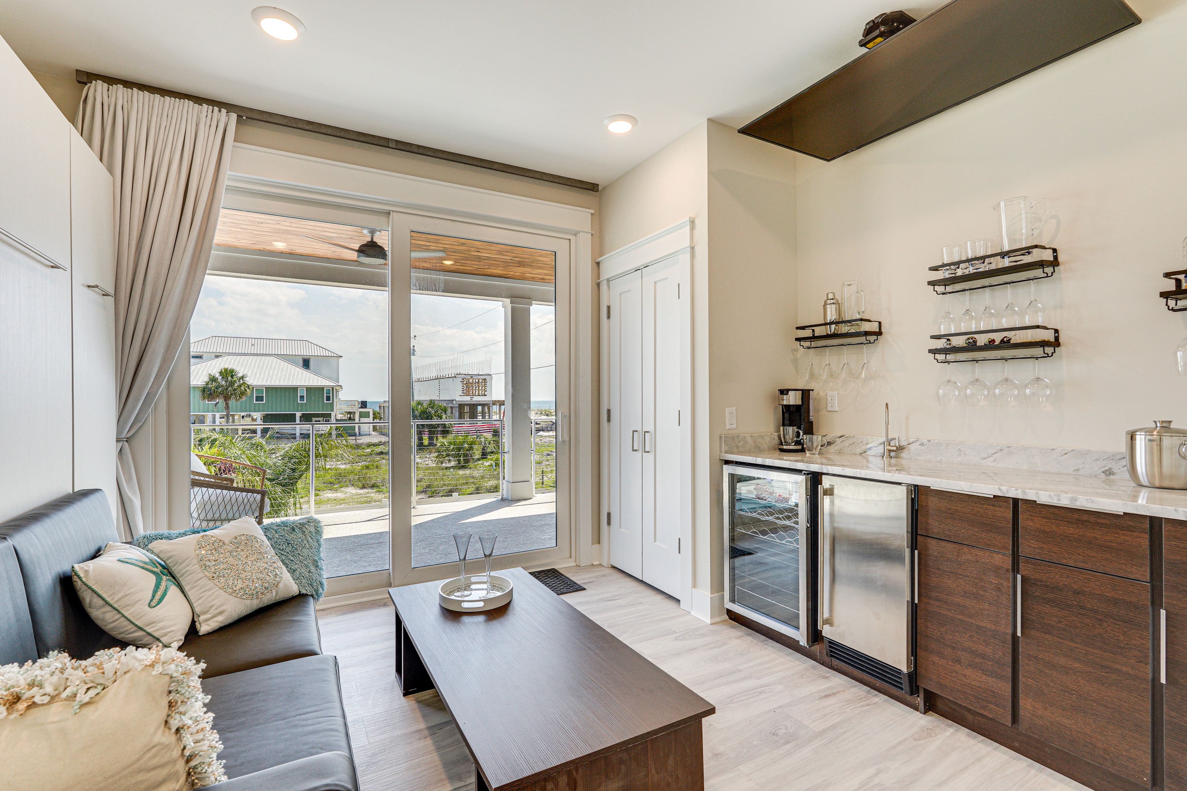 Bedroom 6 | 2nd Floor | Queen Murphy Bed | Smart TV | Wet Bar