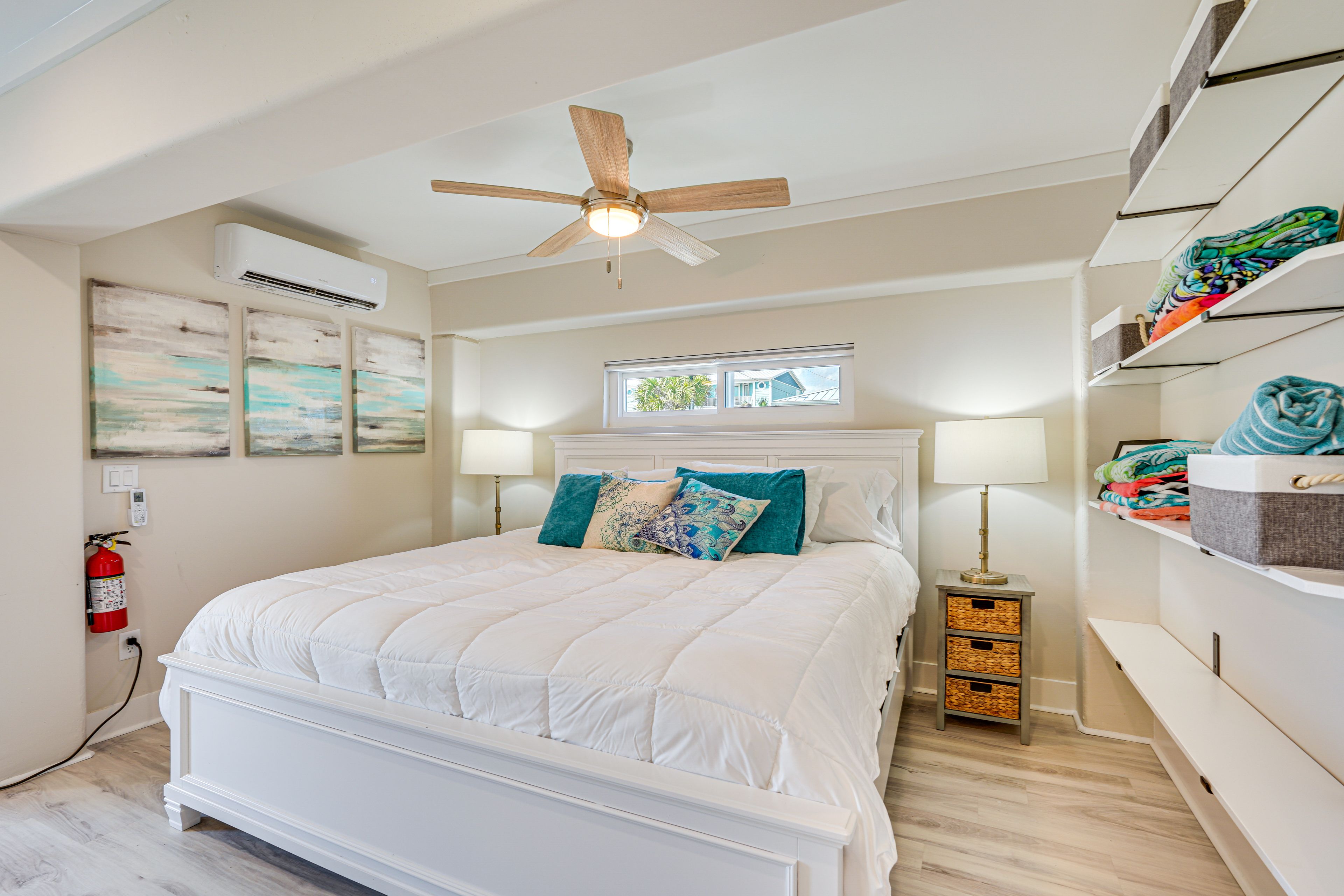 Bedroom 1 | 1st Floor | King Bed | Smart TV | En-Suite Bonus Kitchen