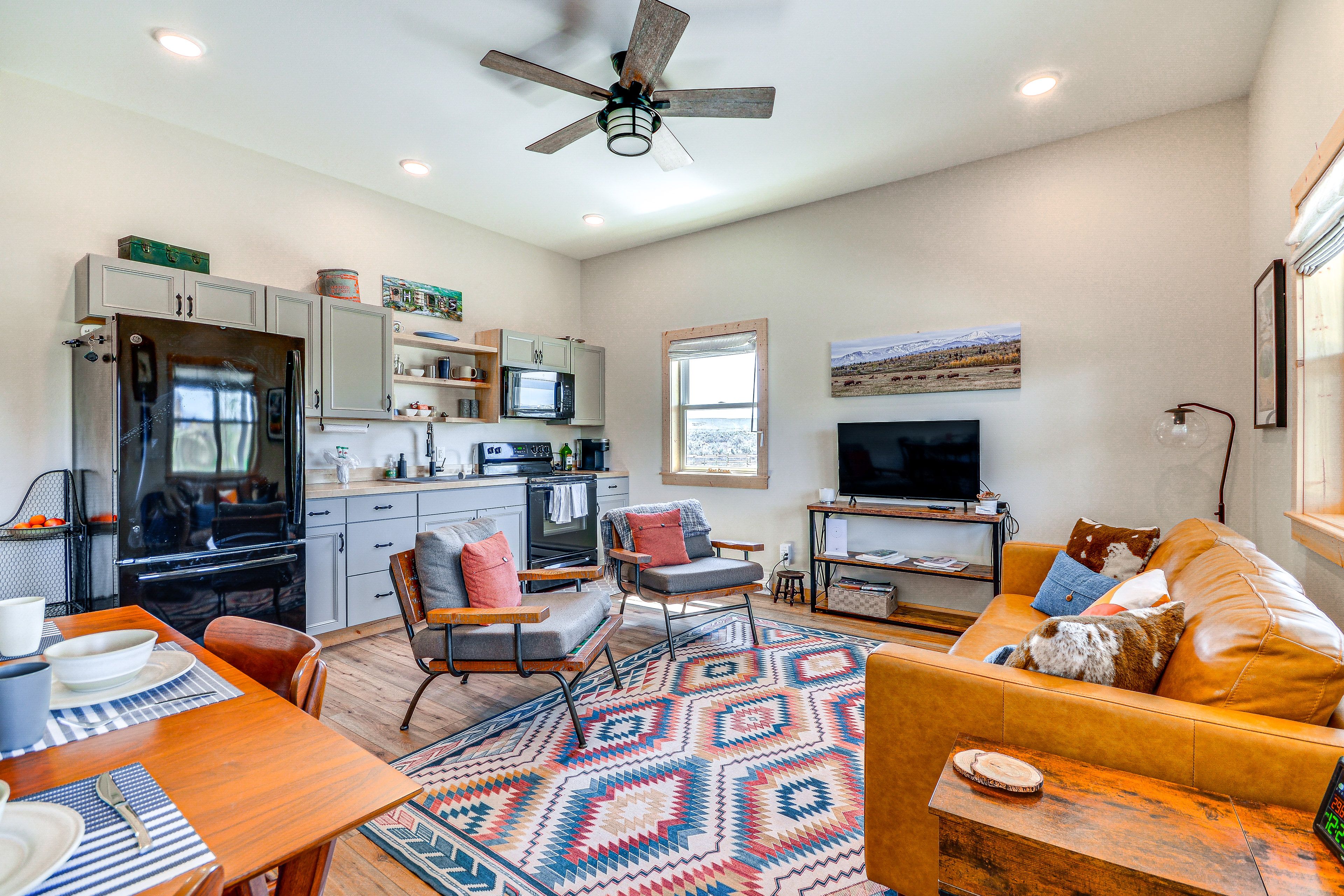 Clark Vacation Rental | 2BR | 1BA | 550 Sq Ft | Small Step for Entry