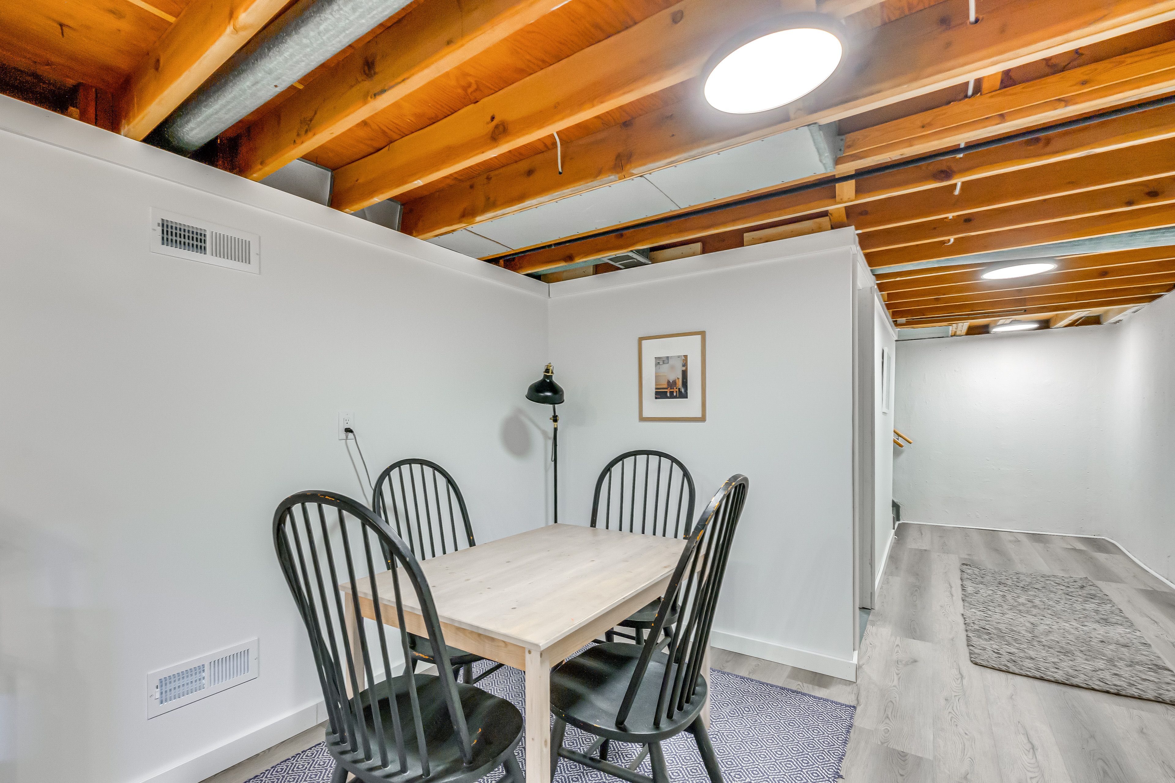 Basement Level | Additional Dining Area | Dining Table
