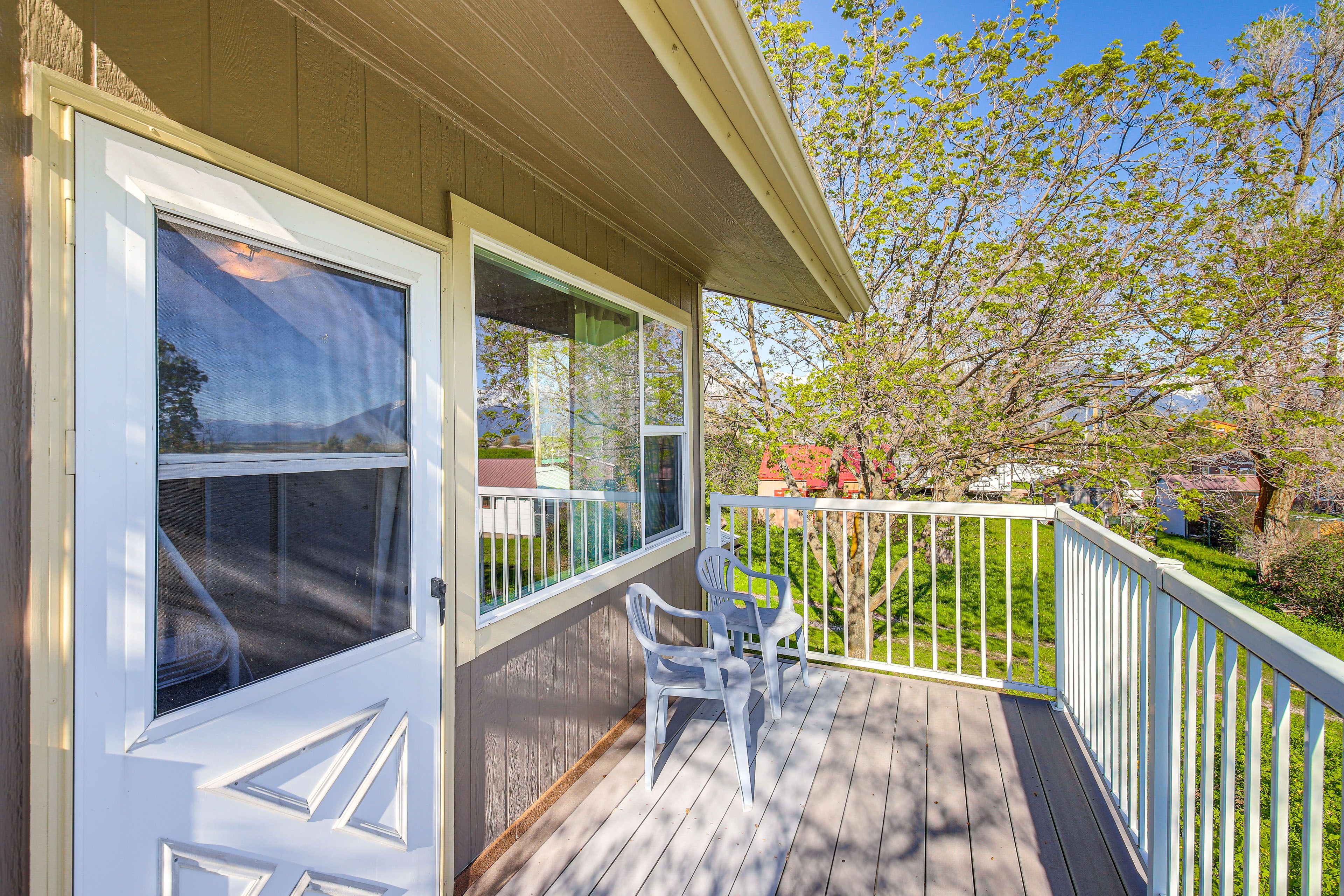 Balcony | Mountain & Lake Views
