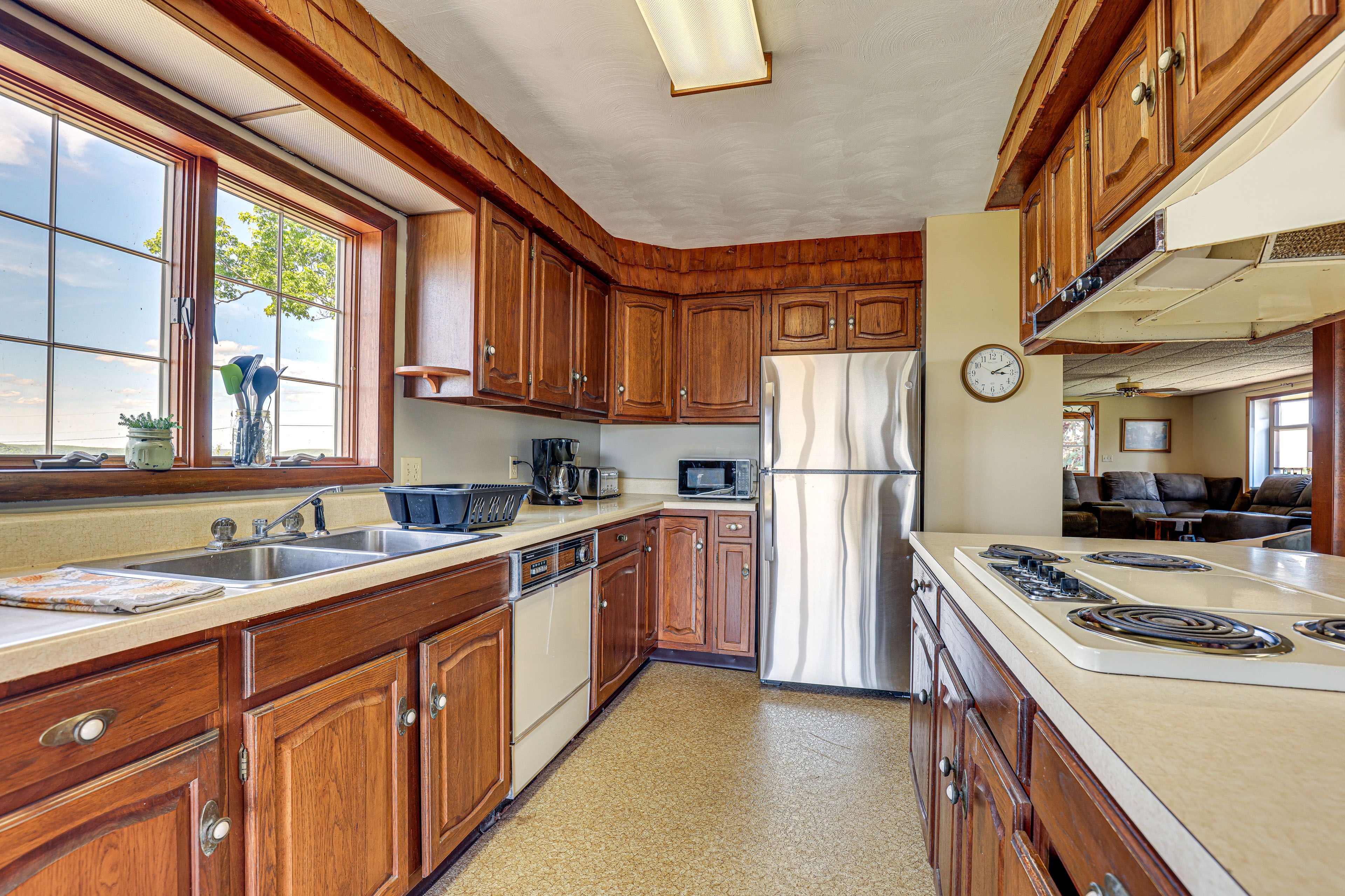 Kitchen | 1st Floor | Drip Coffee Maker | Microwave | Toaster