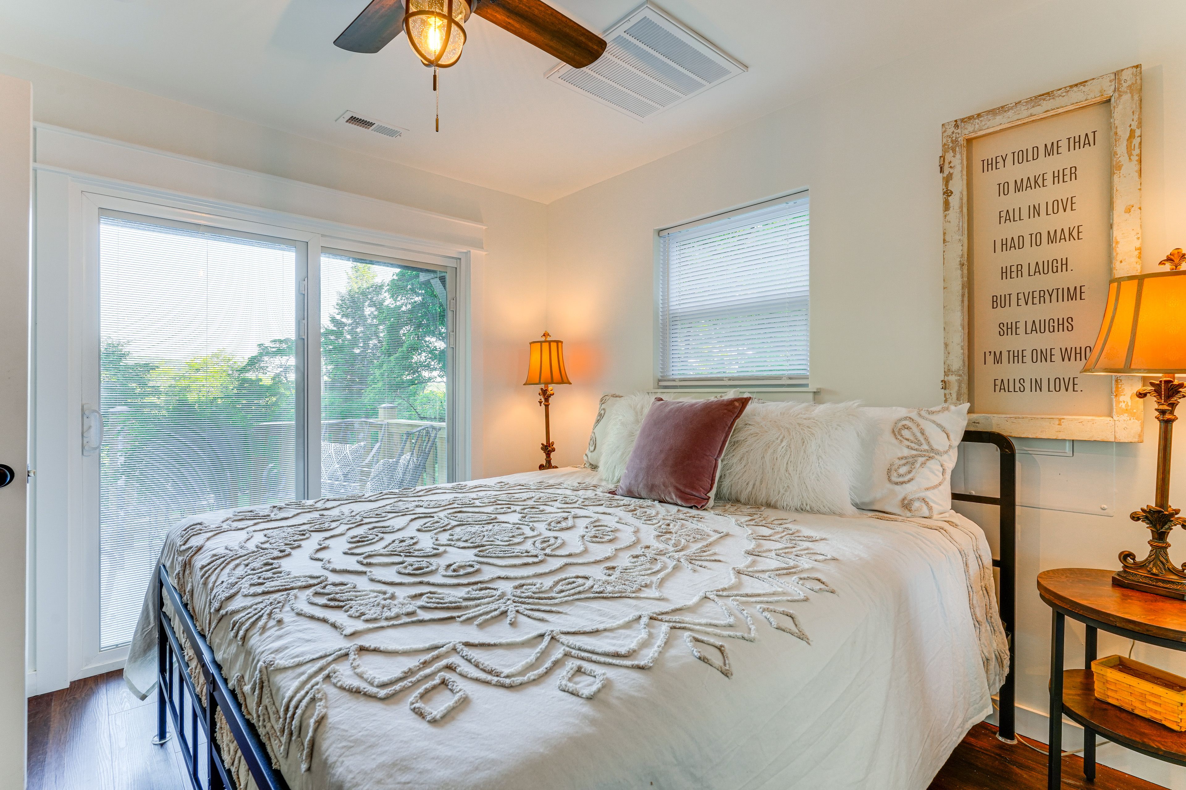 Bedroom 1 | King Bed | Linens Provided | Upper Level