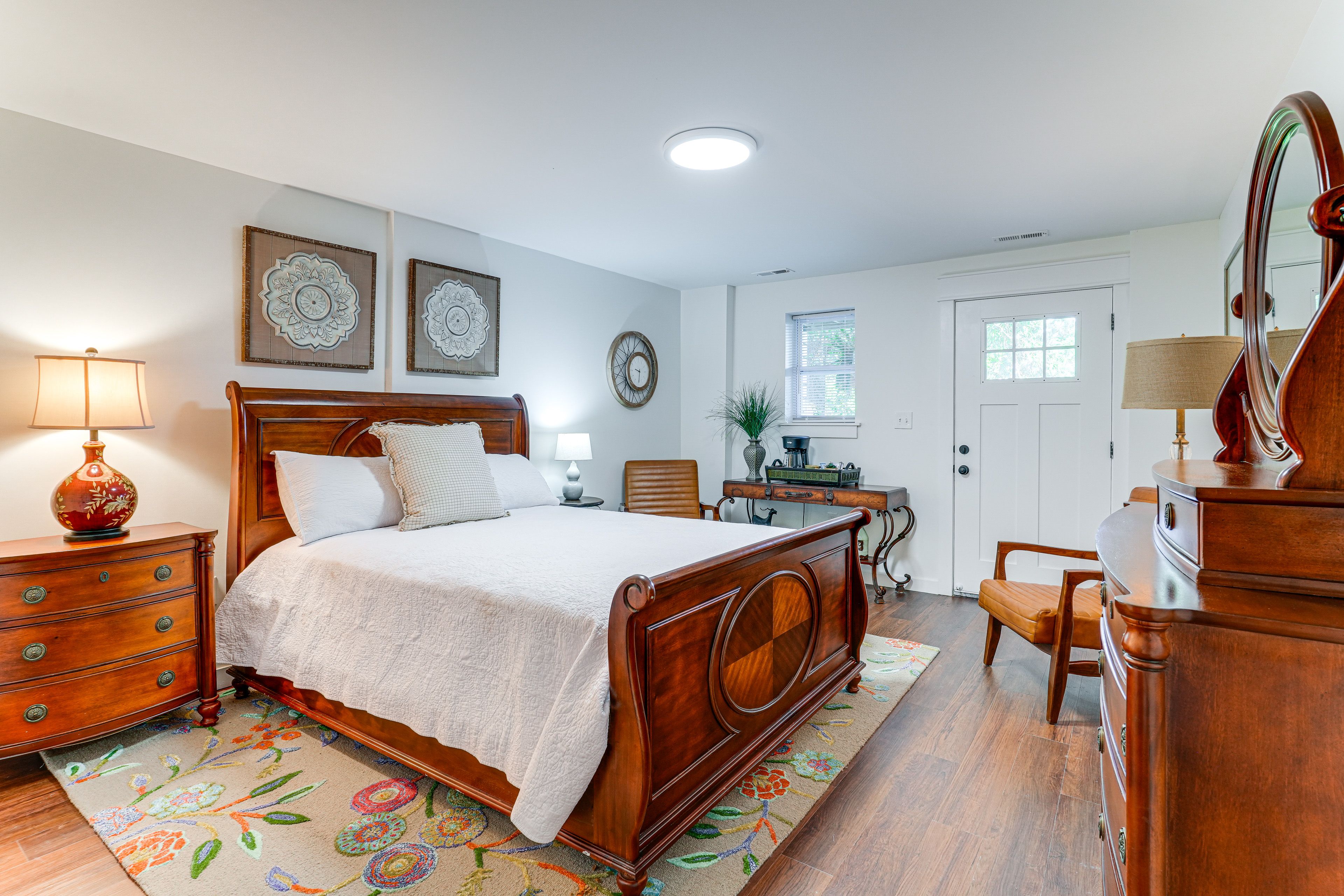 Bedroom 2 | Queen Bed | Central Heating & A/C | Lower Level