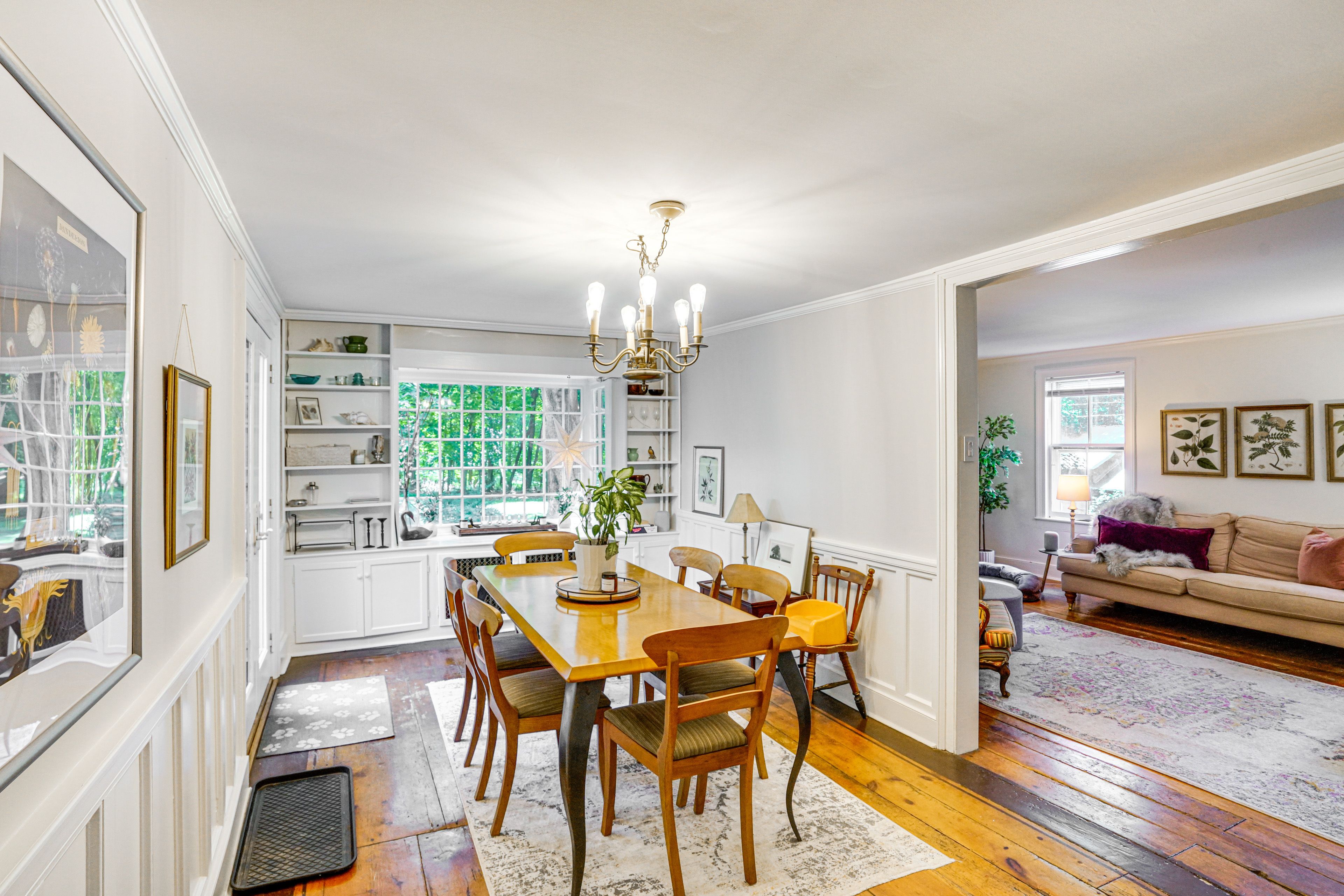 Dining Room | Dishware/Flatware Provided | 1st Floor