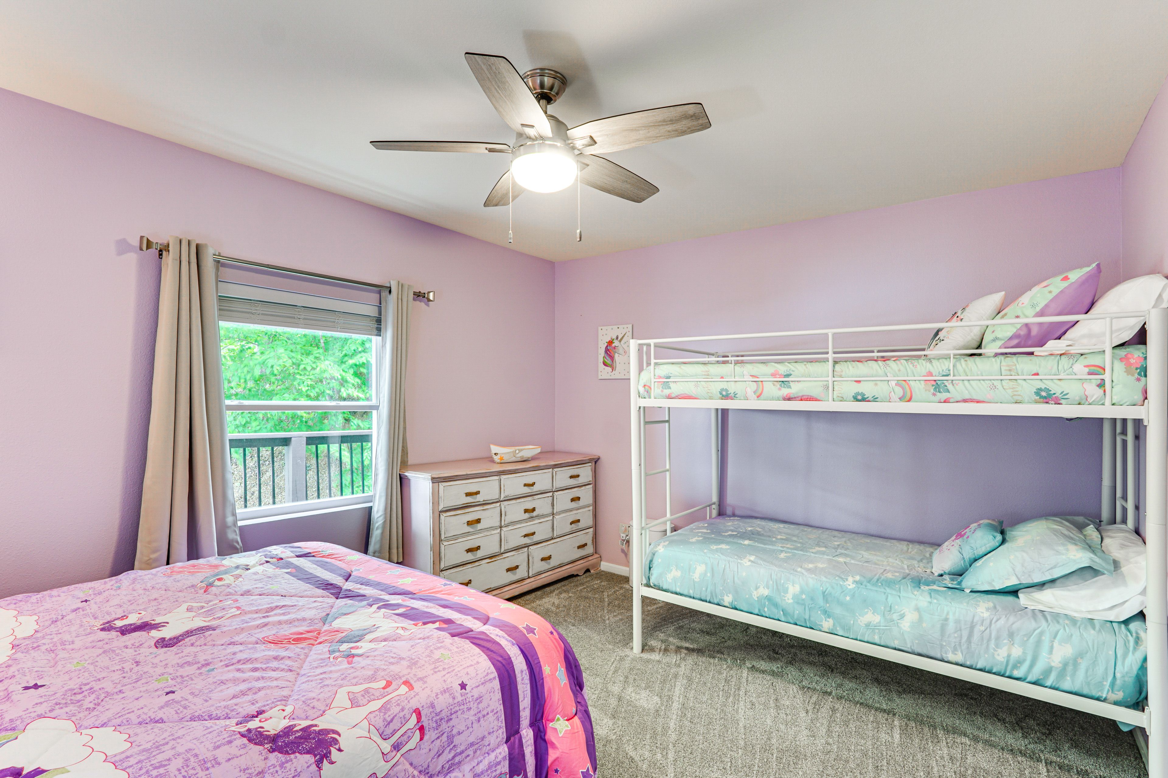 Bedroom 4 | 2nd Level | Queen Bed | Twin Bunk Bed