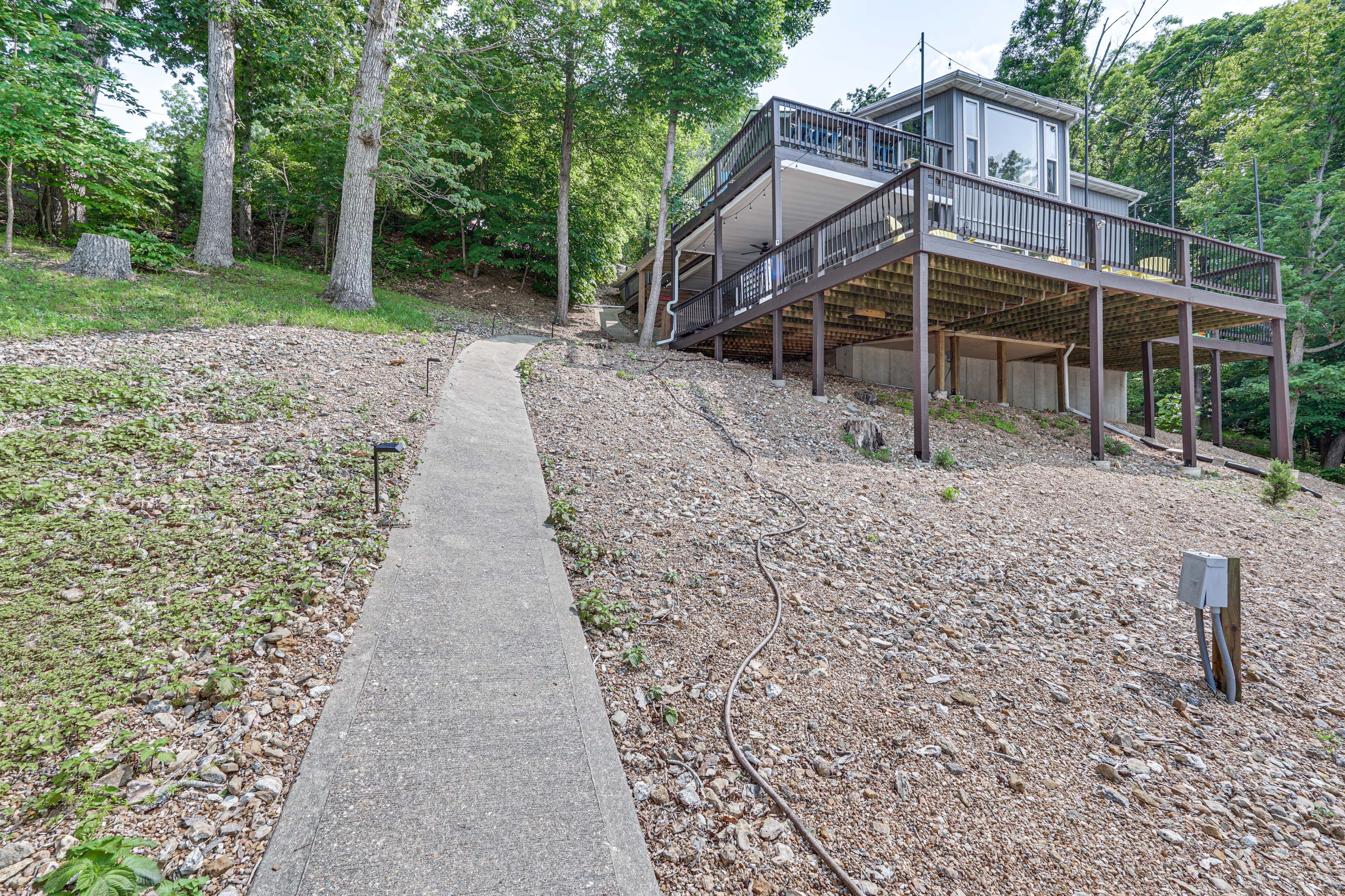 Walkway to Dock