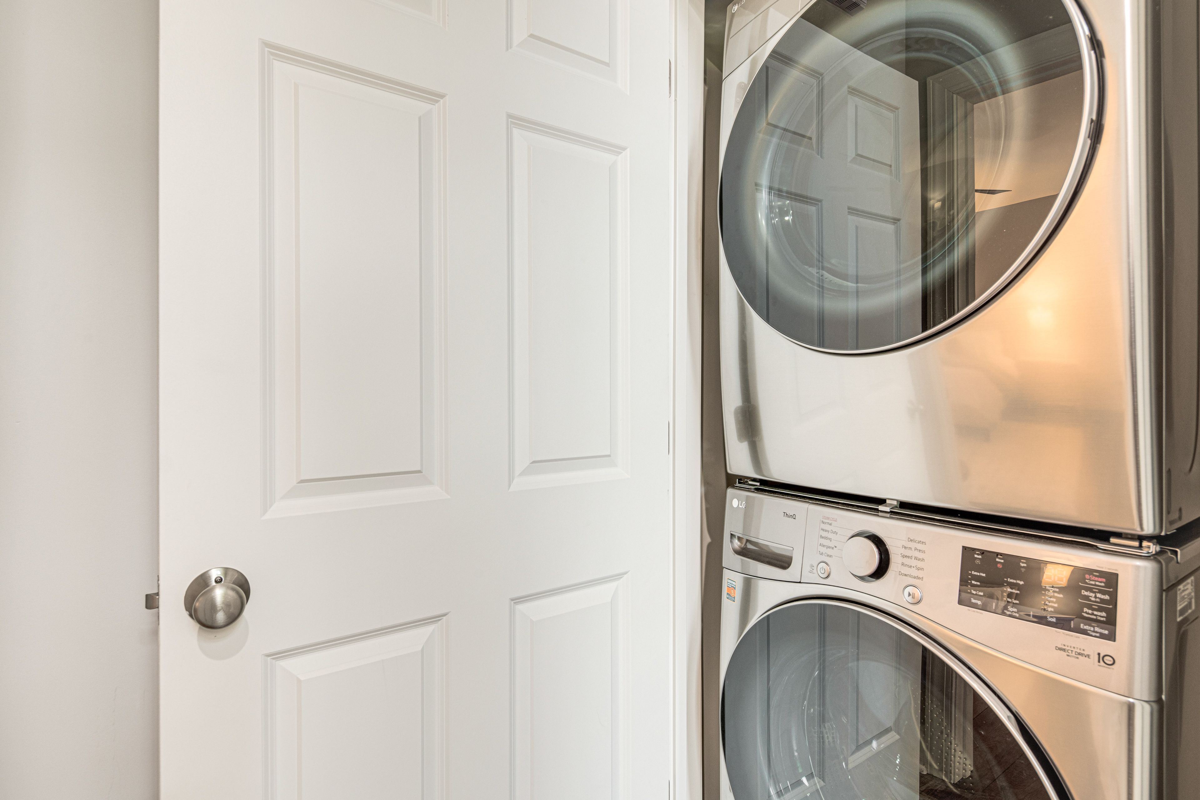 Laundry Closet | 1st Floor | Washer & Dryer | Detergent Provided
