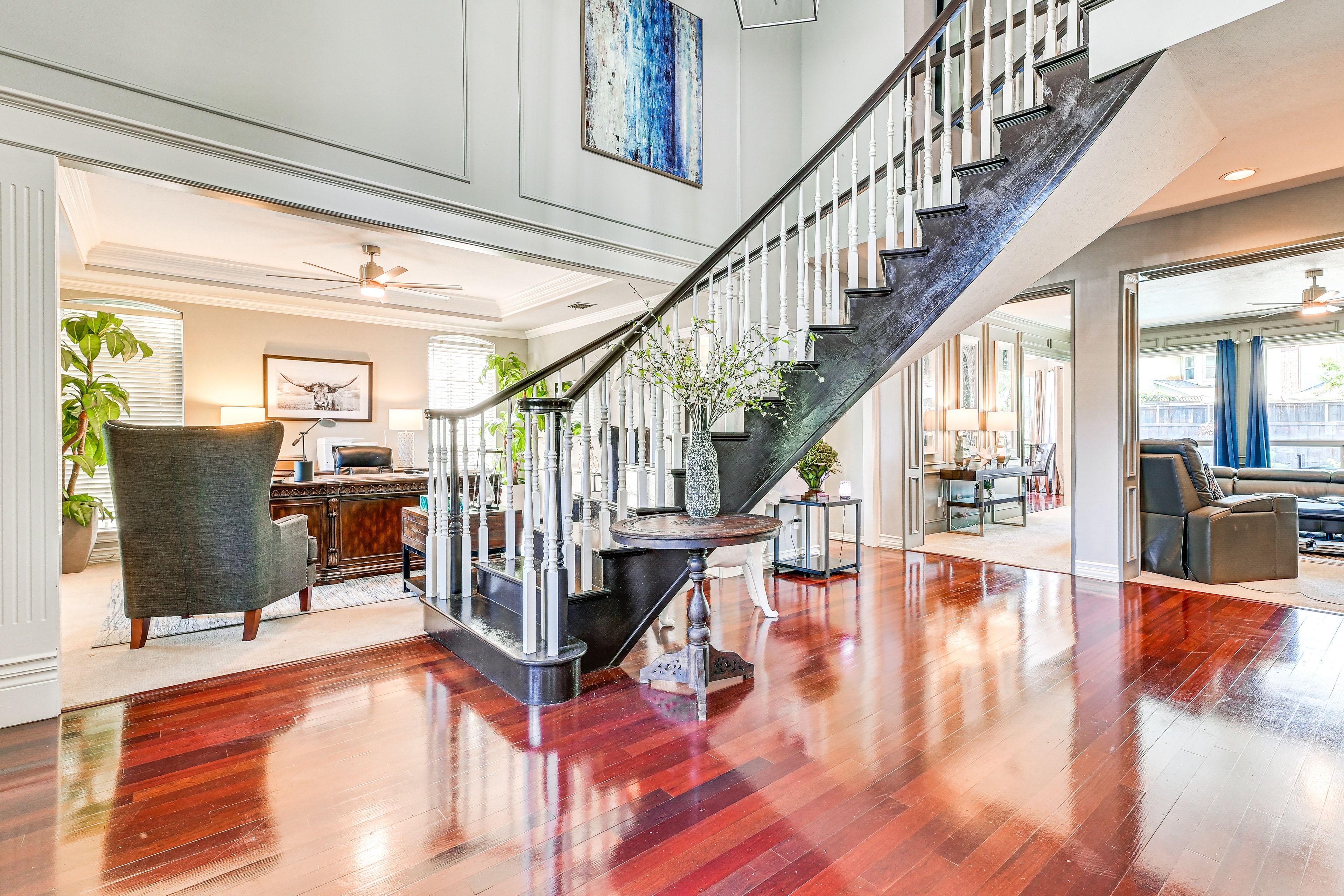 Stairs to Access 2nd Floor