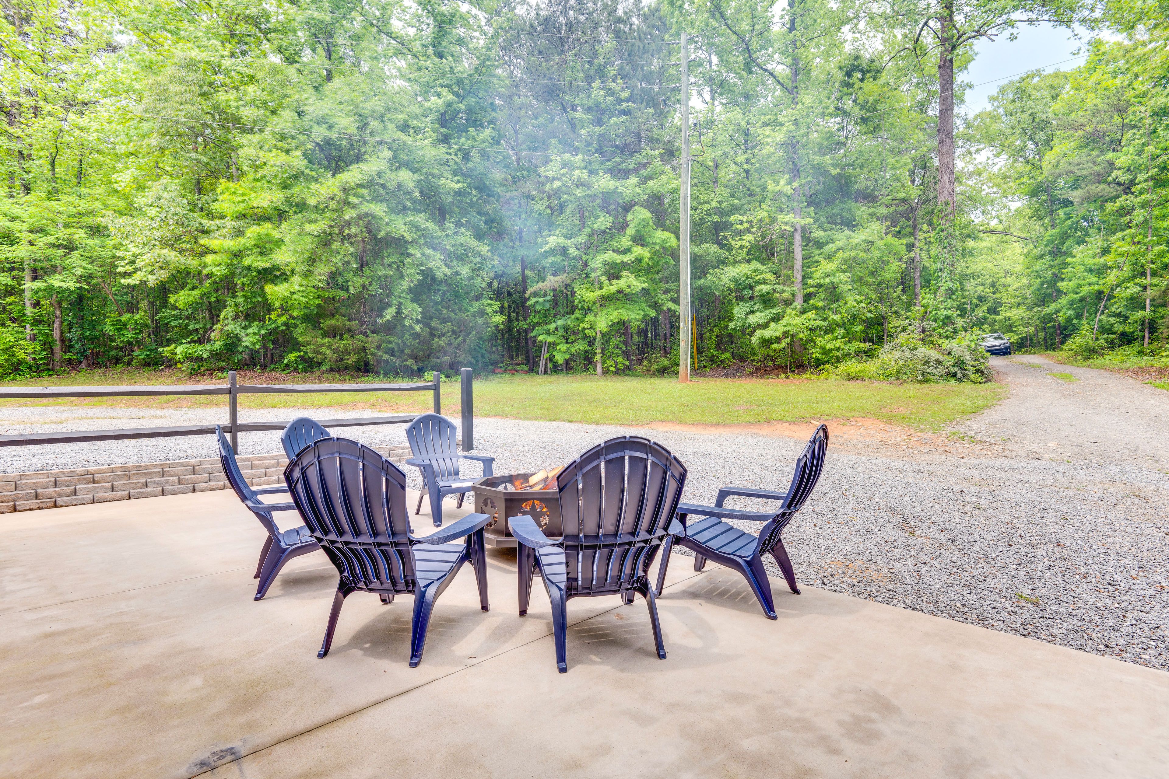 Wood-Burning Fire Pit