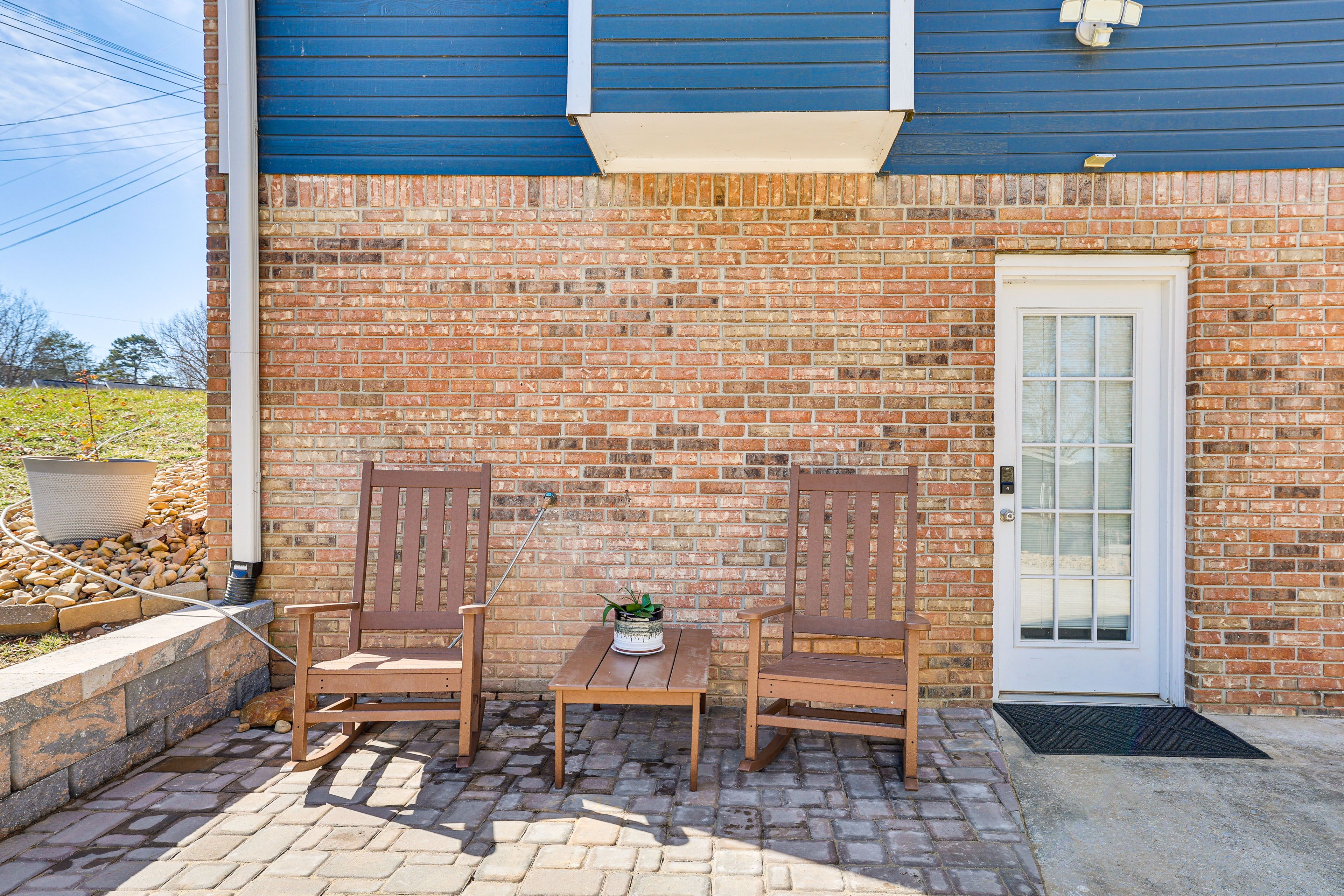 Patio | Unit Entry