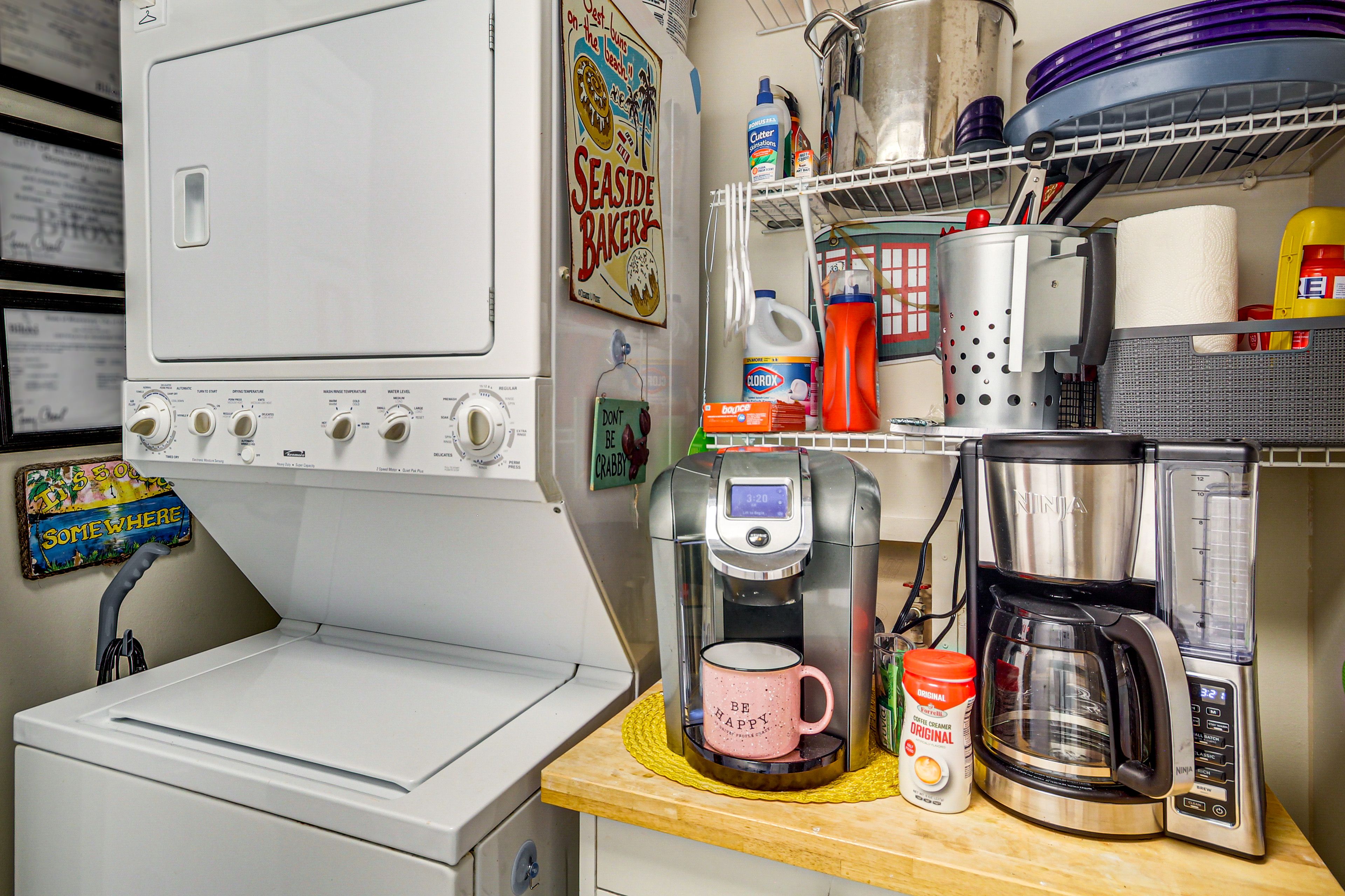 Laundry Nook | Coffee Makers