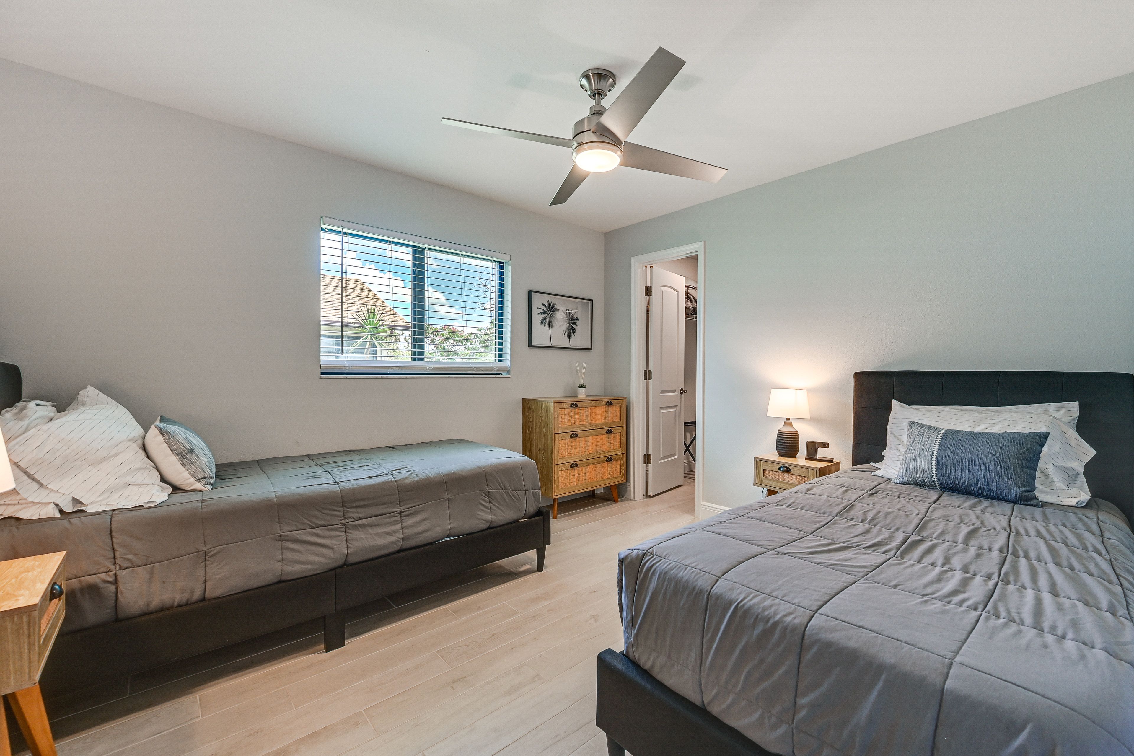 Bedroom 3 | 2 Twin Beds | Portable Crib Available