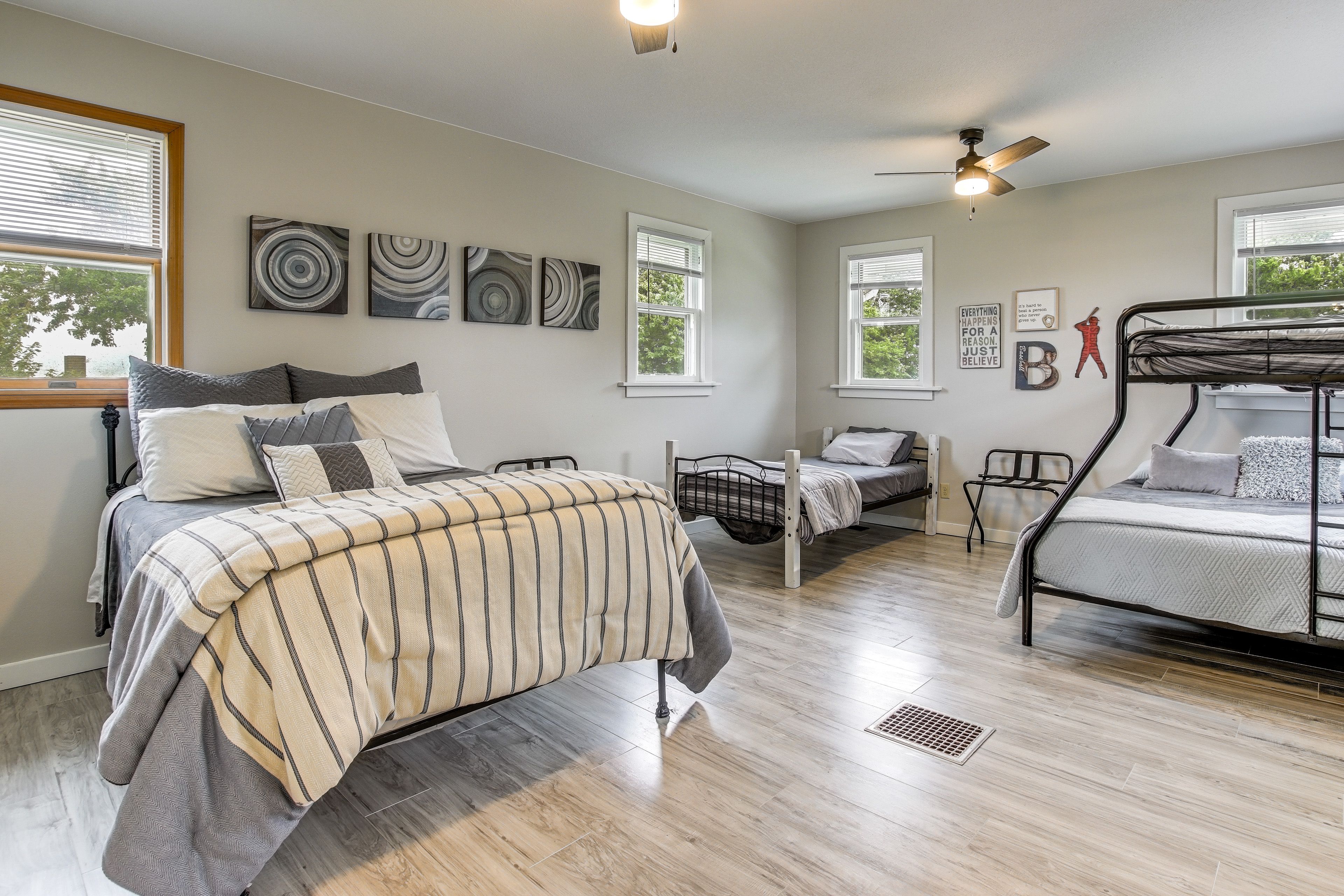 Bedroom 2 | 2nd Floor | Full Bed | Twin Bed | Twin/Full Bunk Bed