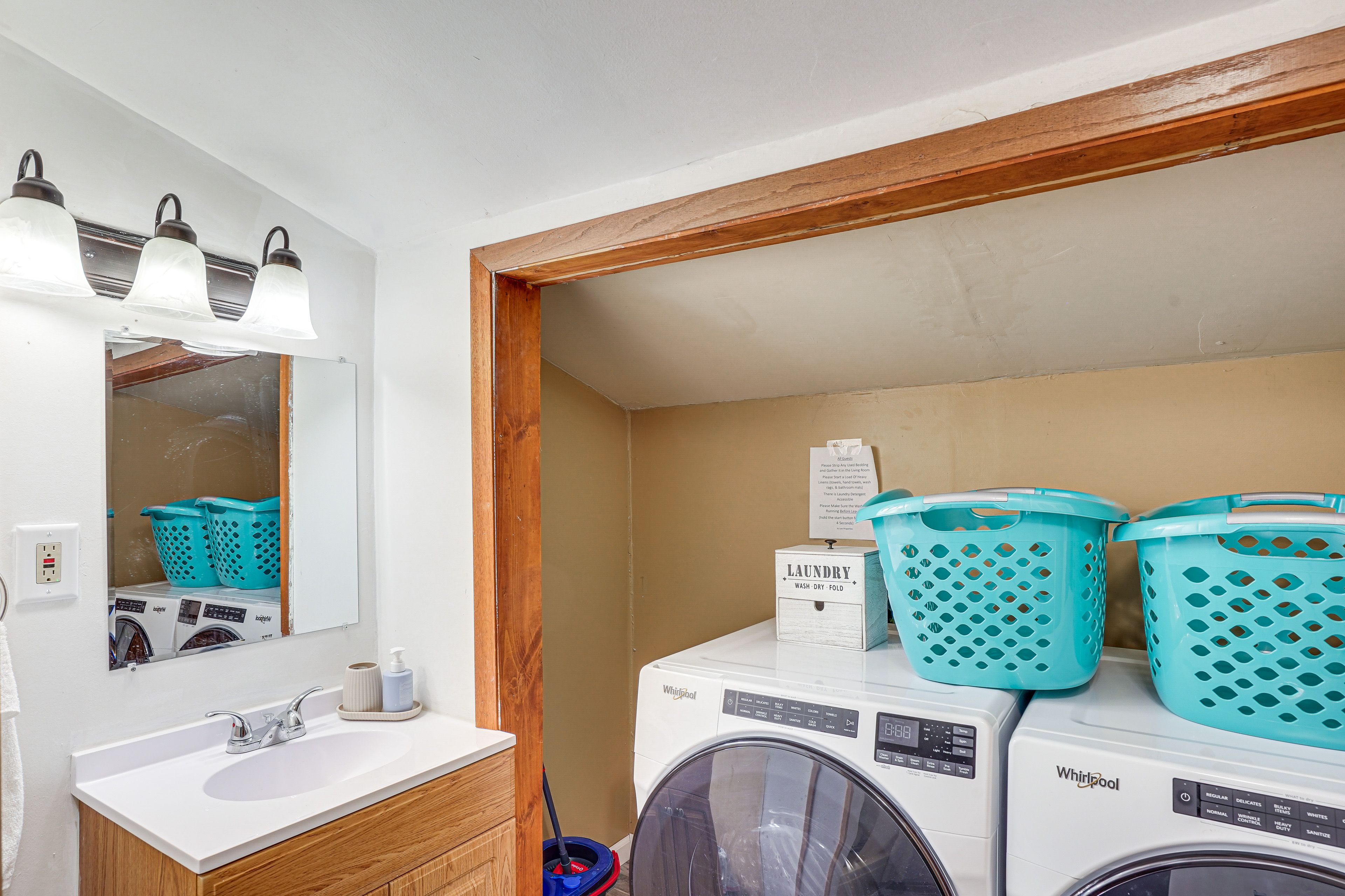 Washer + Dryer | 1st Floor