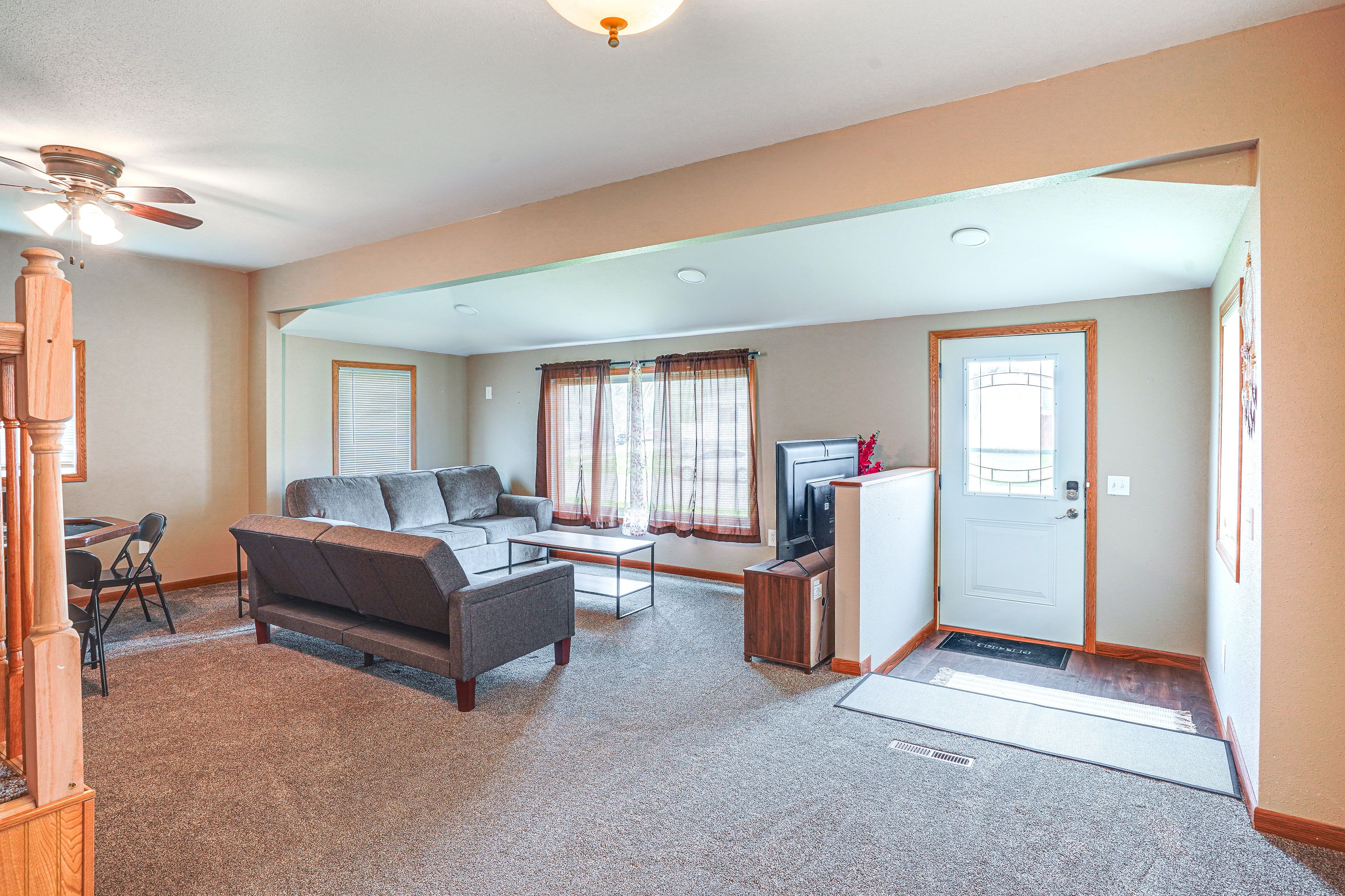 Living Room | Full Futon | Poker Table | 1st Floor