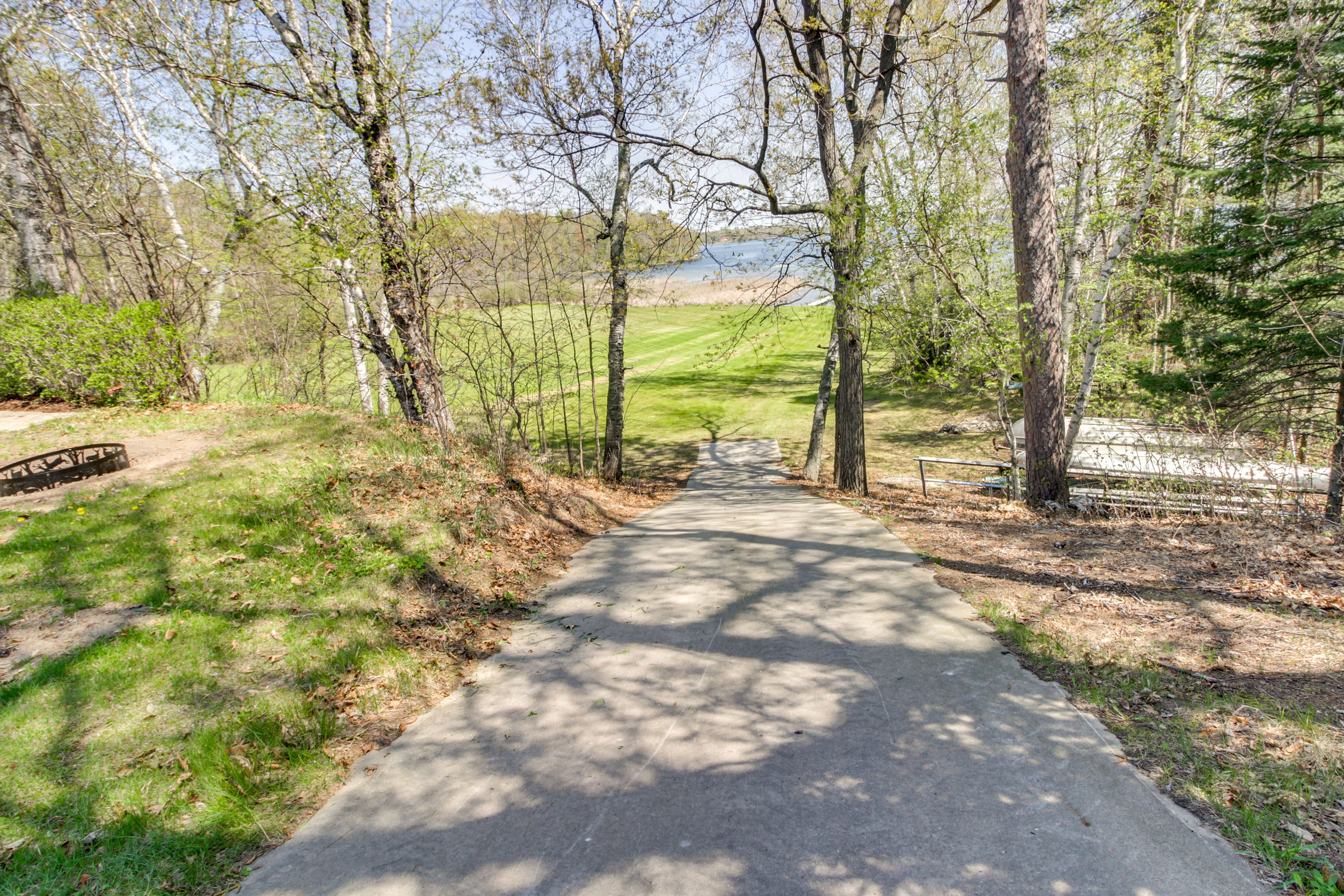 Paved Path to Roosevelt Lake
