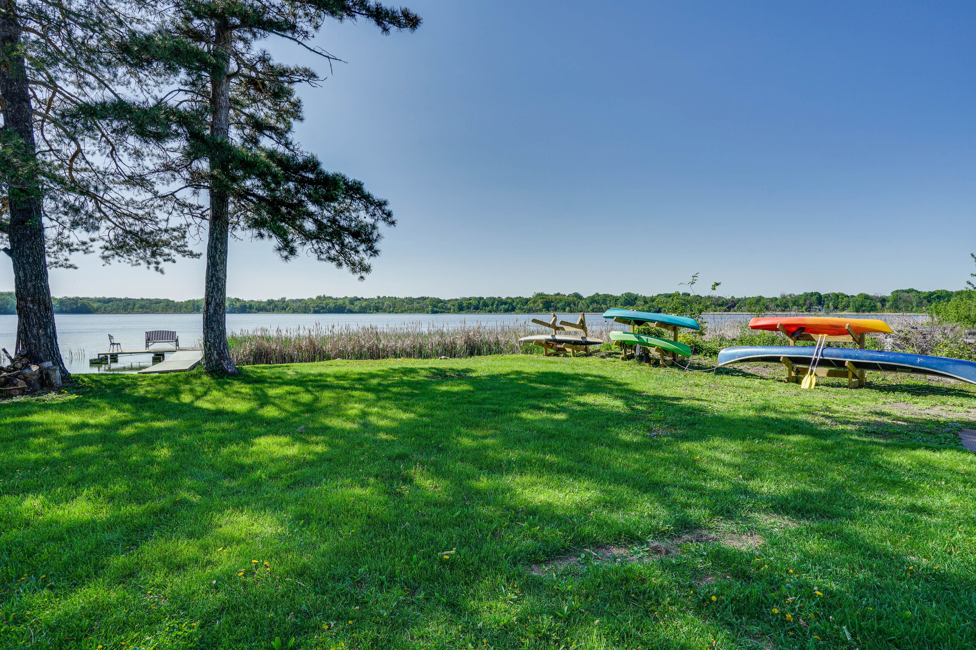 Shared Yard | Canoe, Kayaks & Life Vests Provided