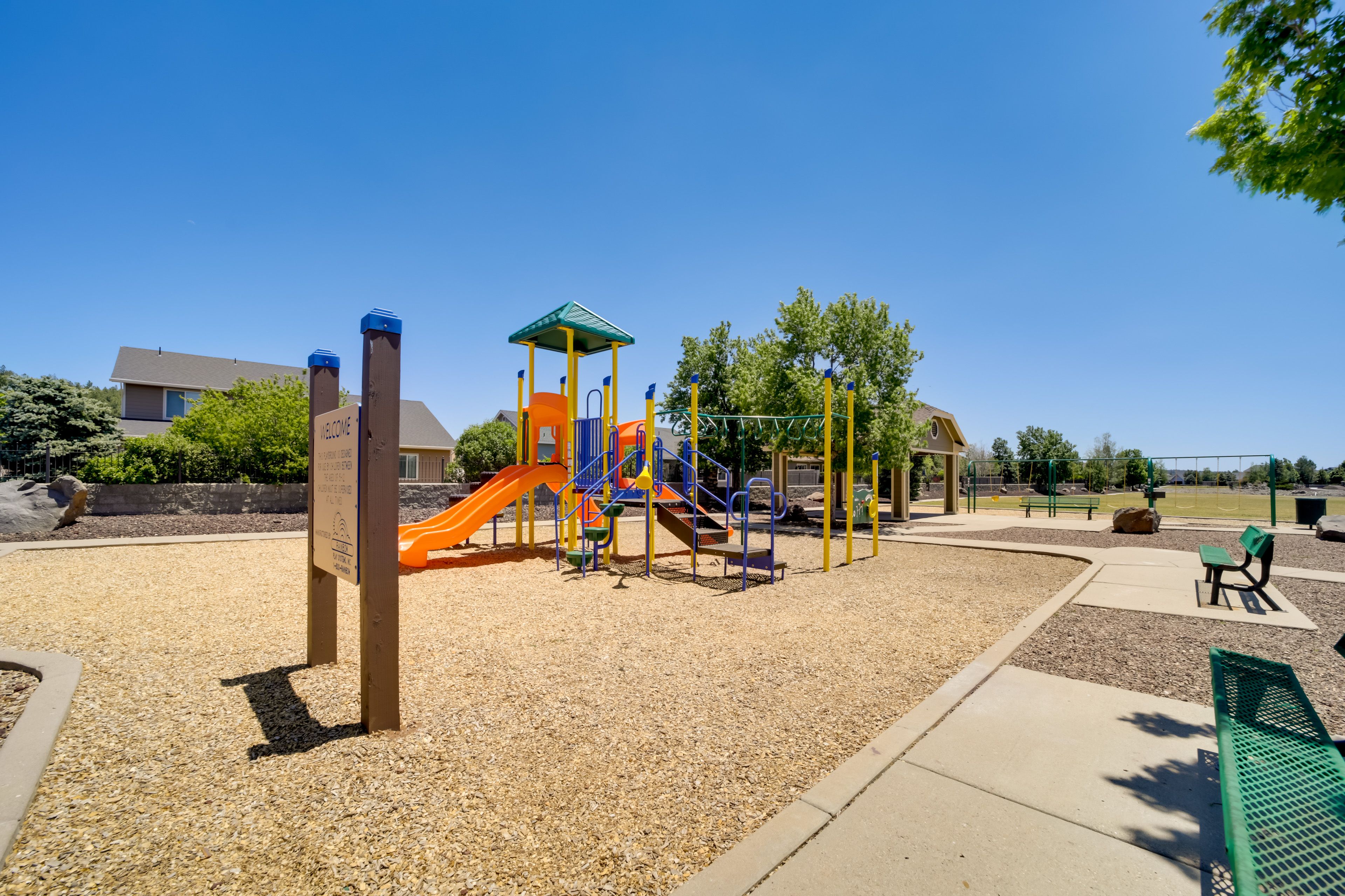 Nearby Playground | Basketball Court