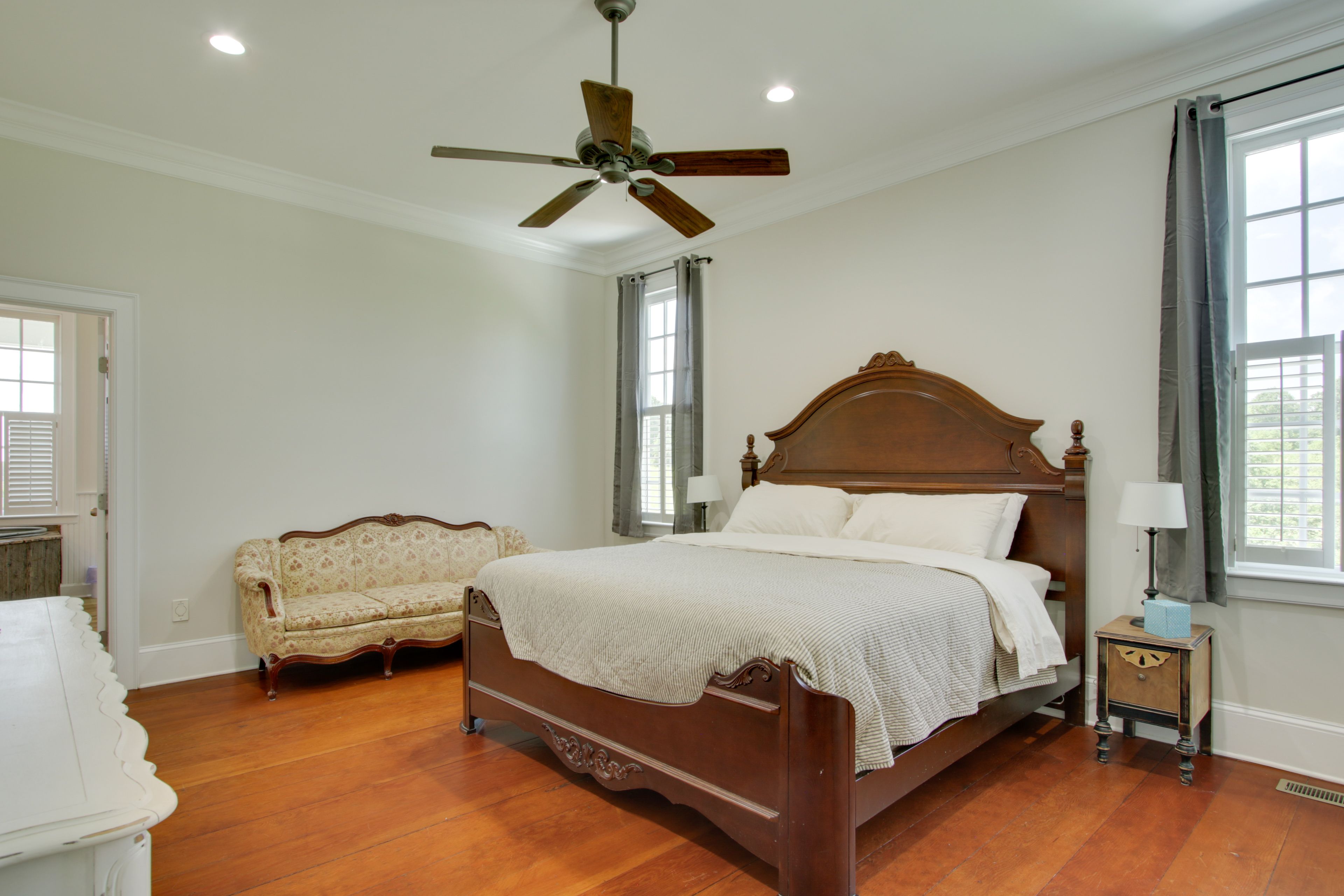 Bedroom 4 | California King Bed | Flat-Screen TV | Main Level