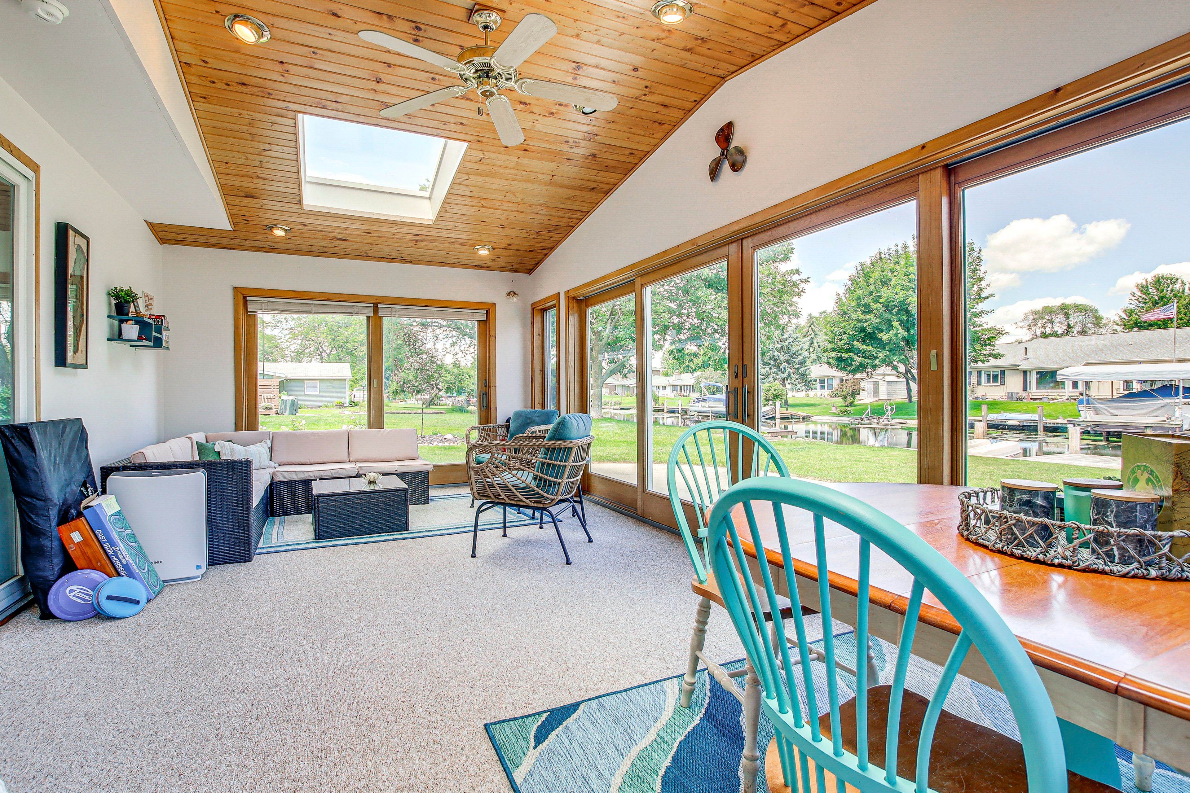 Sunroom | Multi-Level Home | Central Air Conditioning
