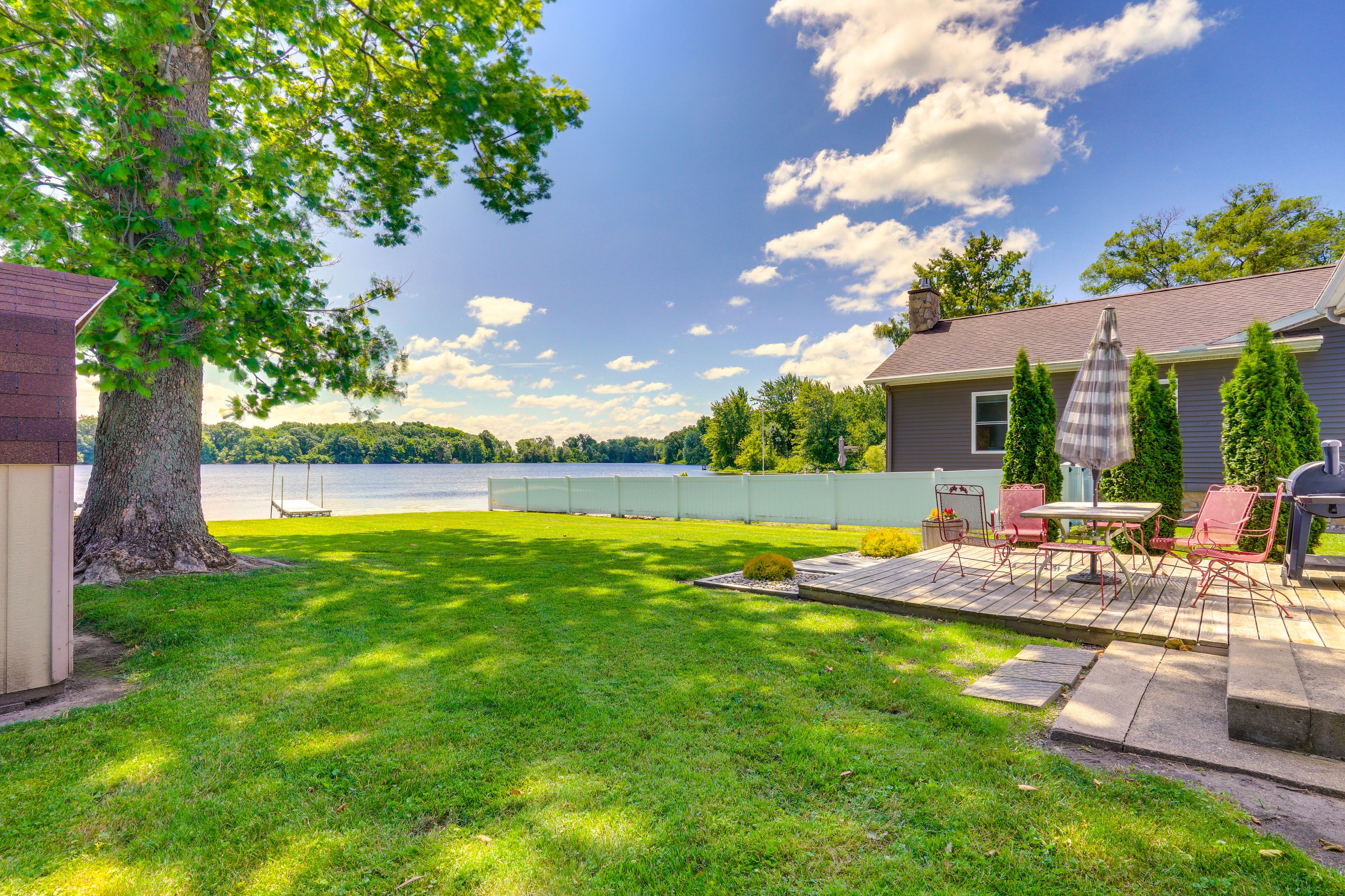 Private Yard | Water Views