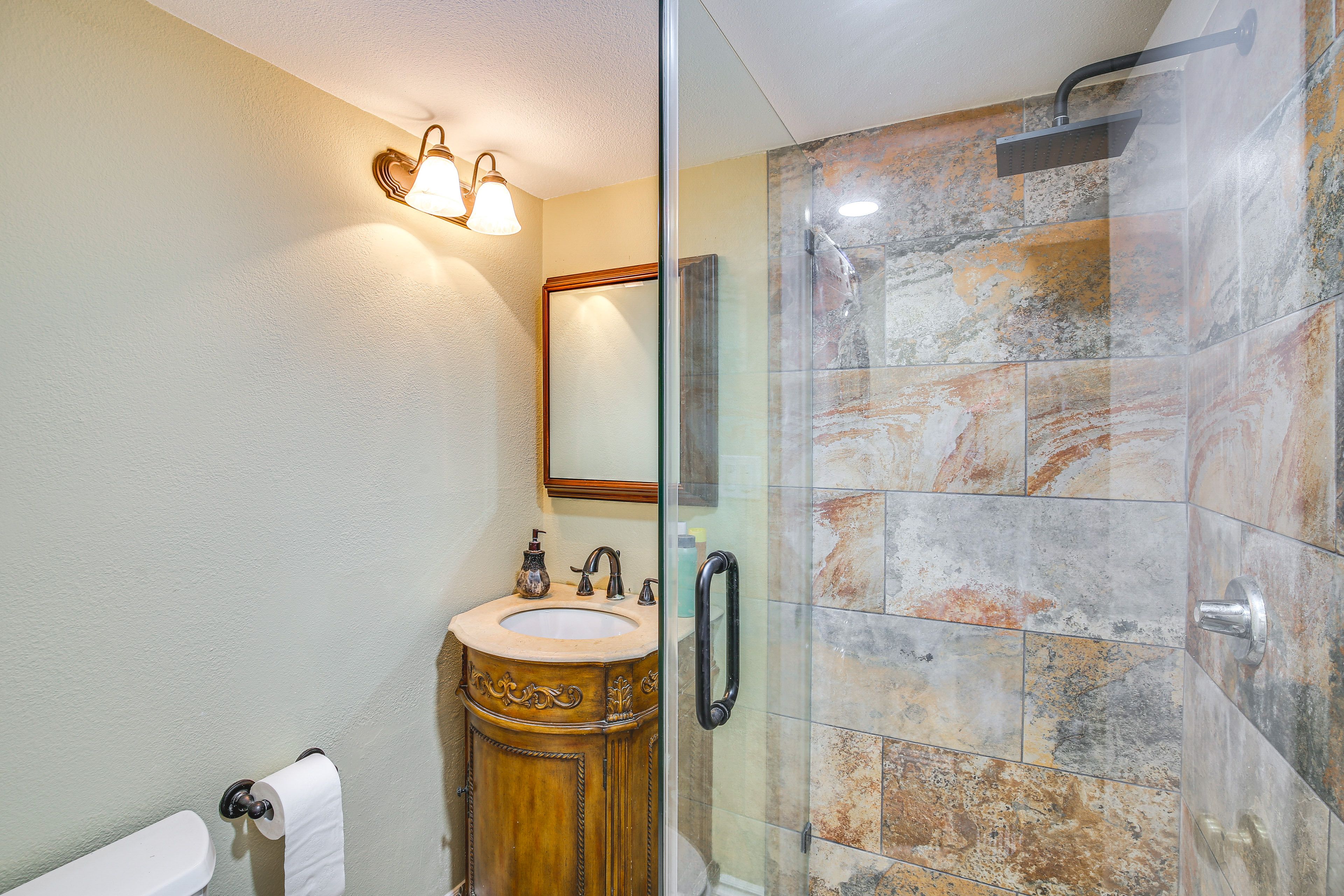 Full Bathroom | Walk-In Shower | 1st Floor