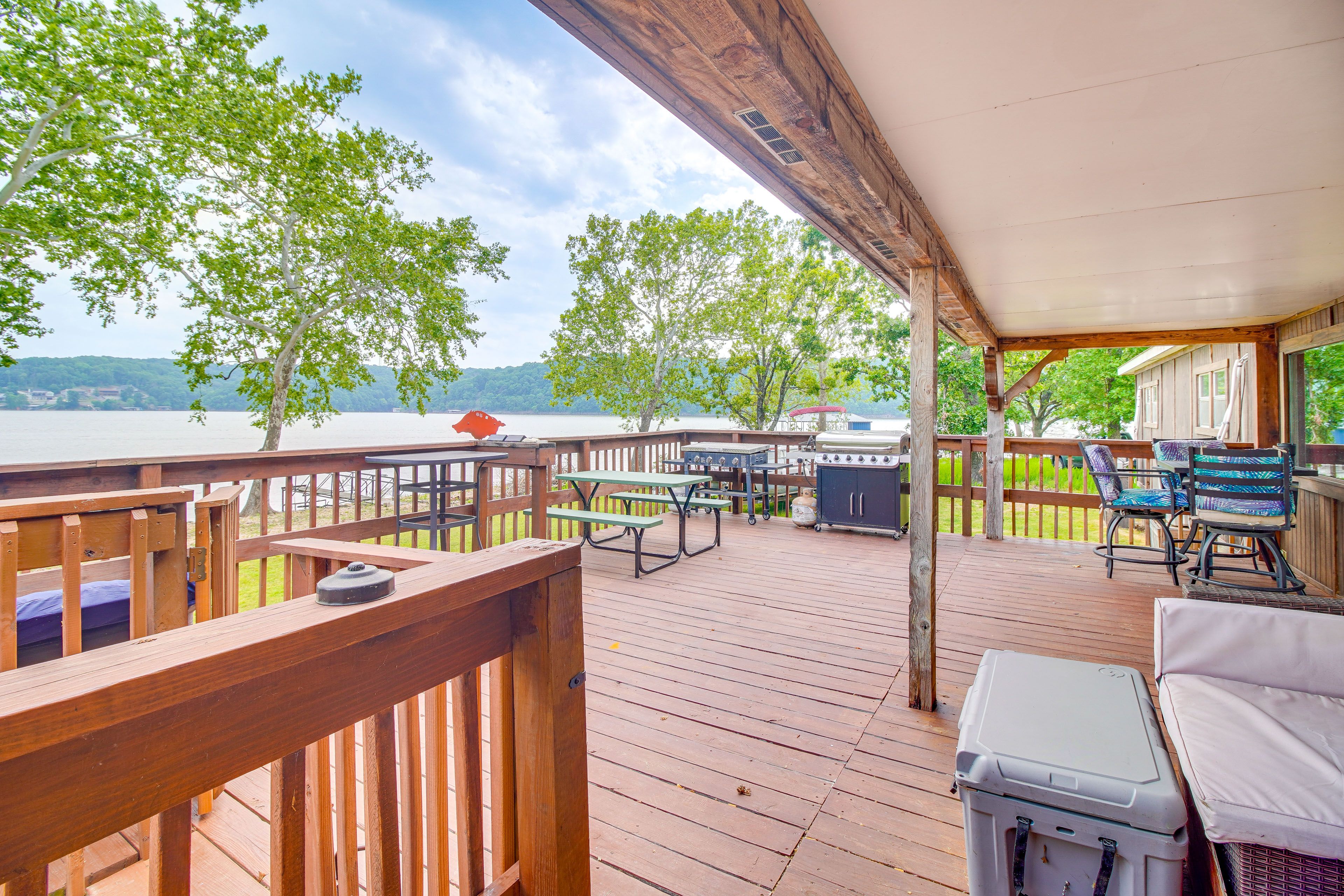 Jay Vacation Rental | 3BR | 2BA | 1,500 Sq Ft | Stairs to Enter