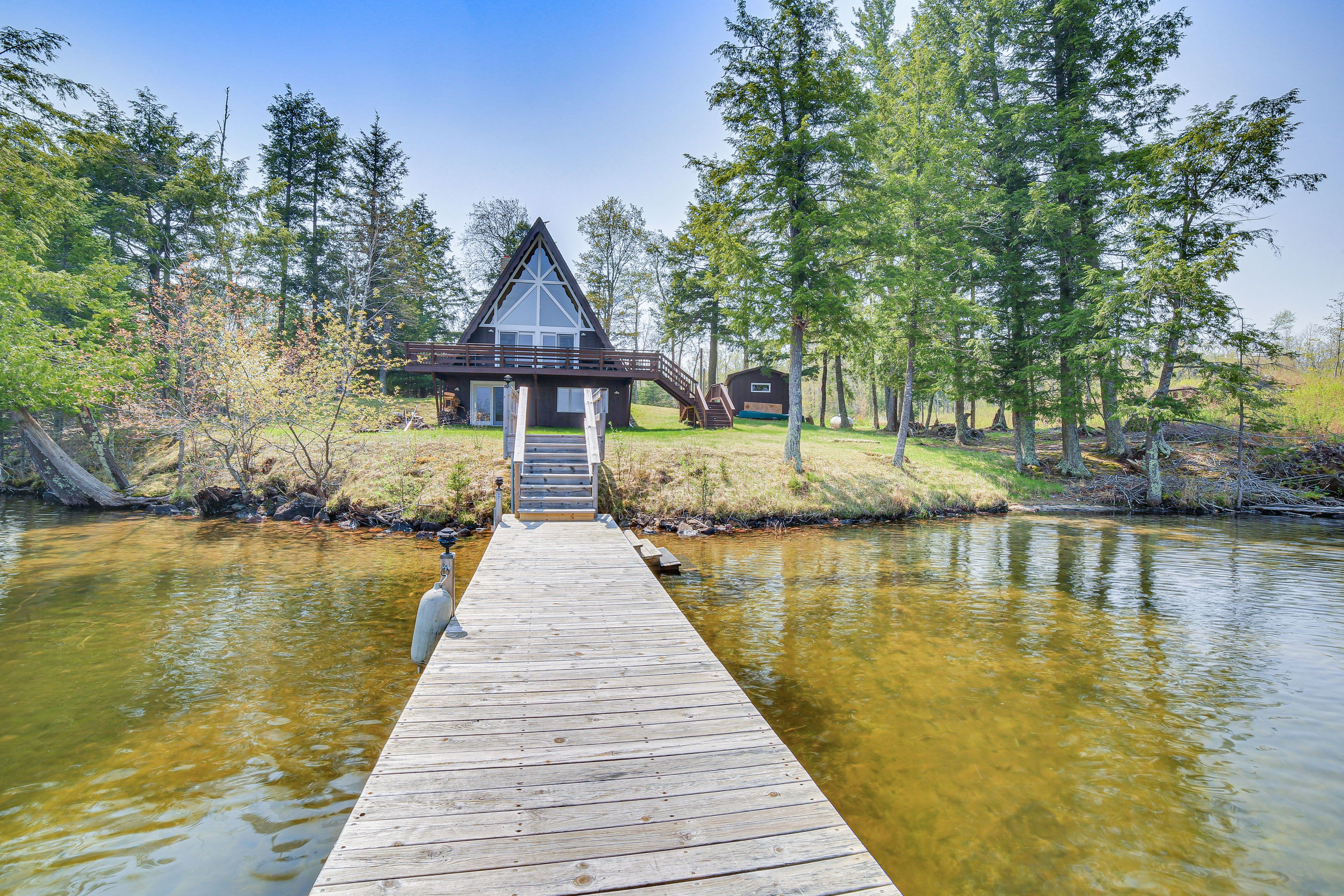 Private Dock w/ Bench
